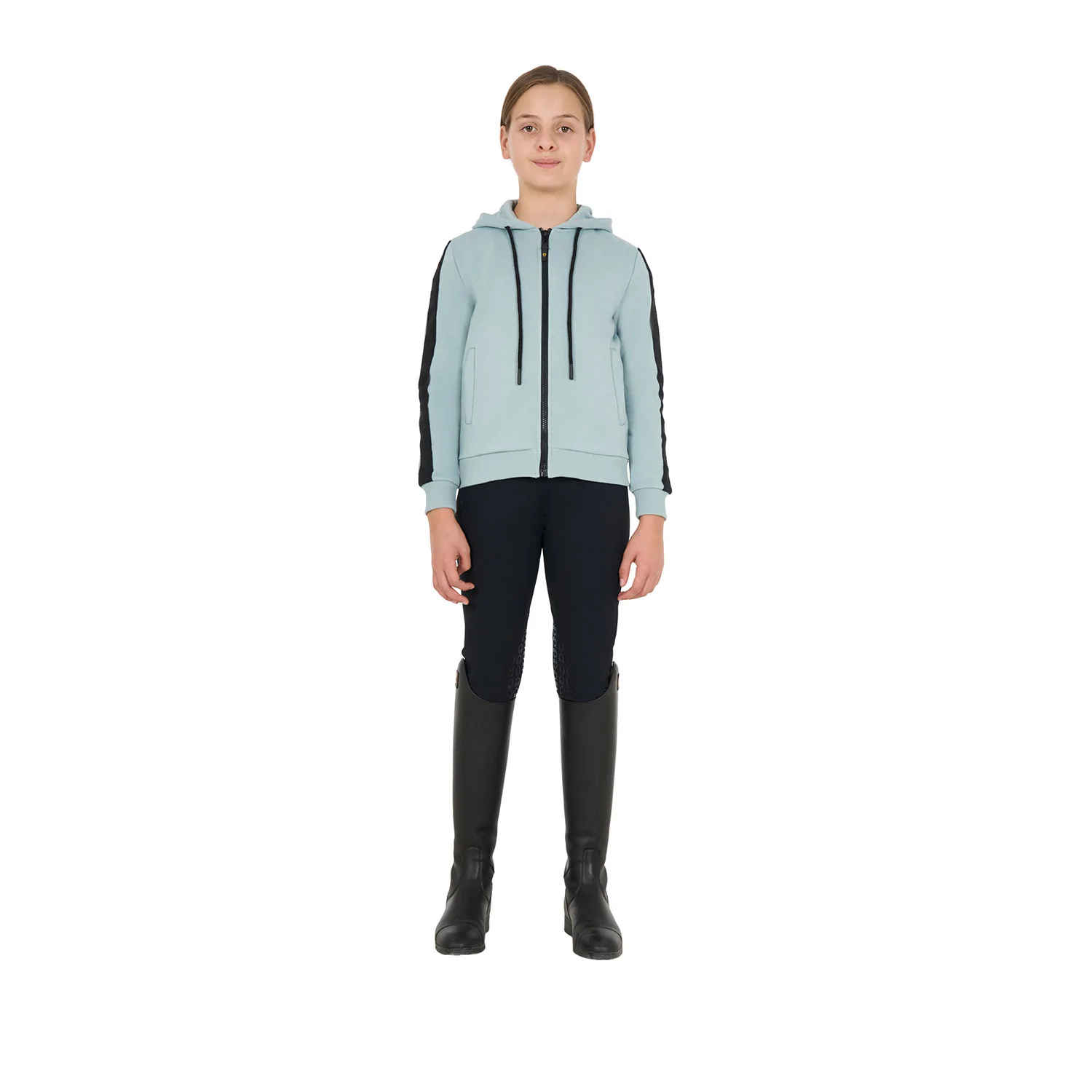 Equestro Girls' Full Zip Sweatshirt Inner Fleece - Image 15