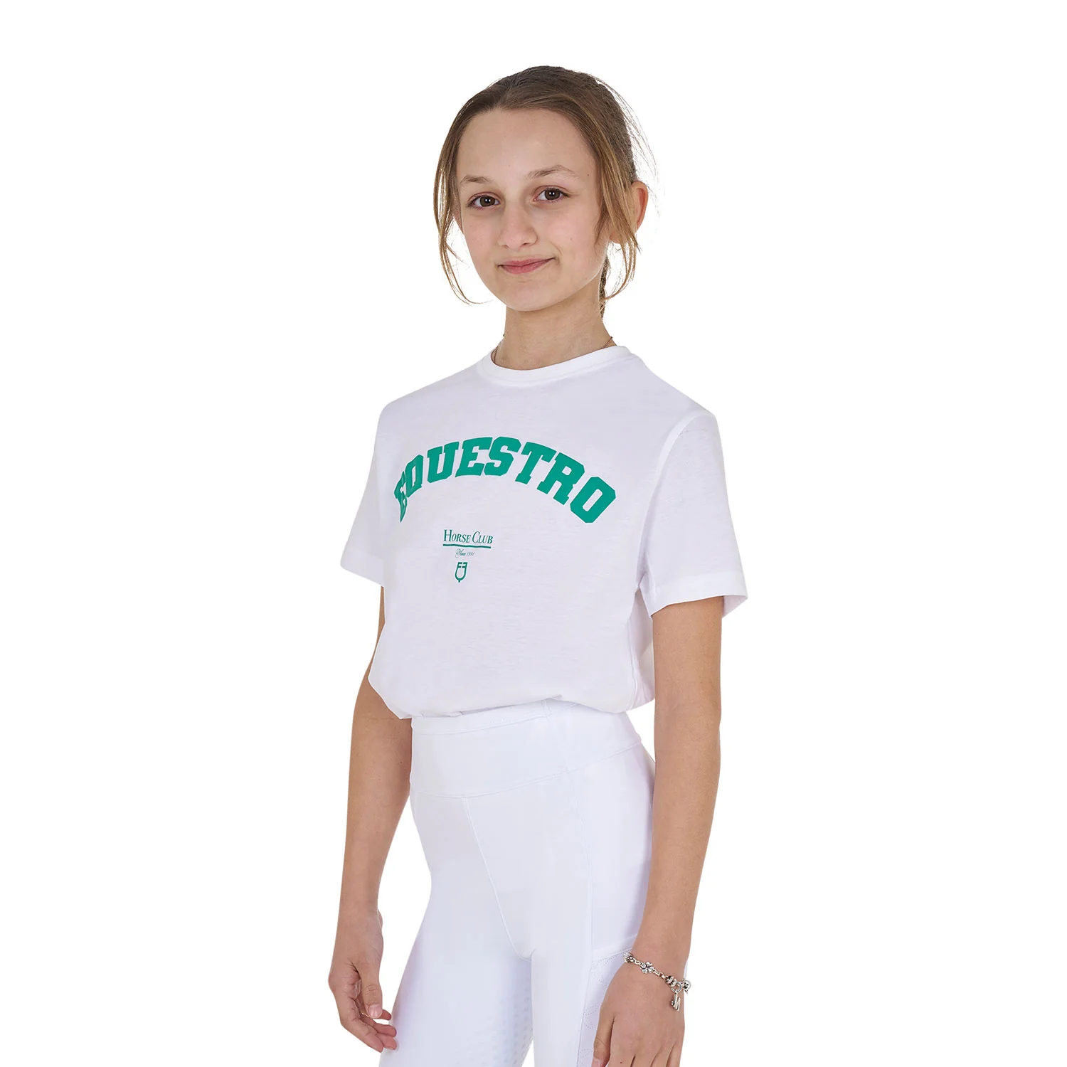 Equestro Girls' Horse Club Cotton T-Shirt - Image 15