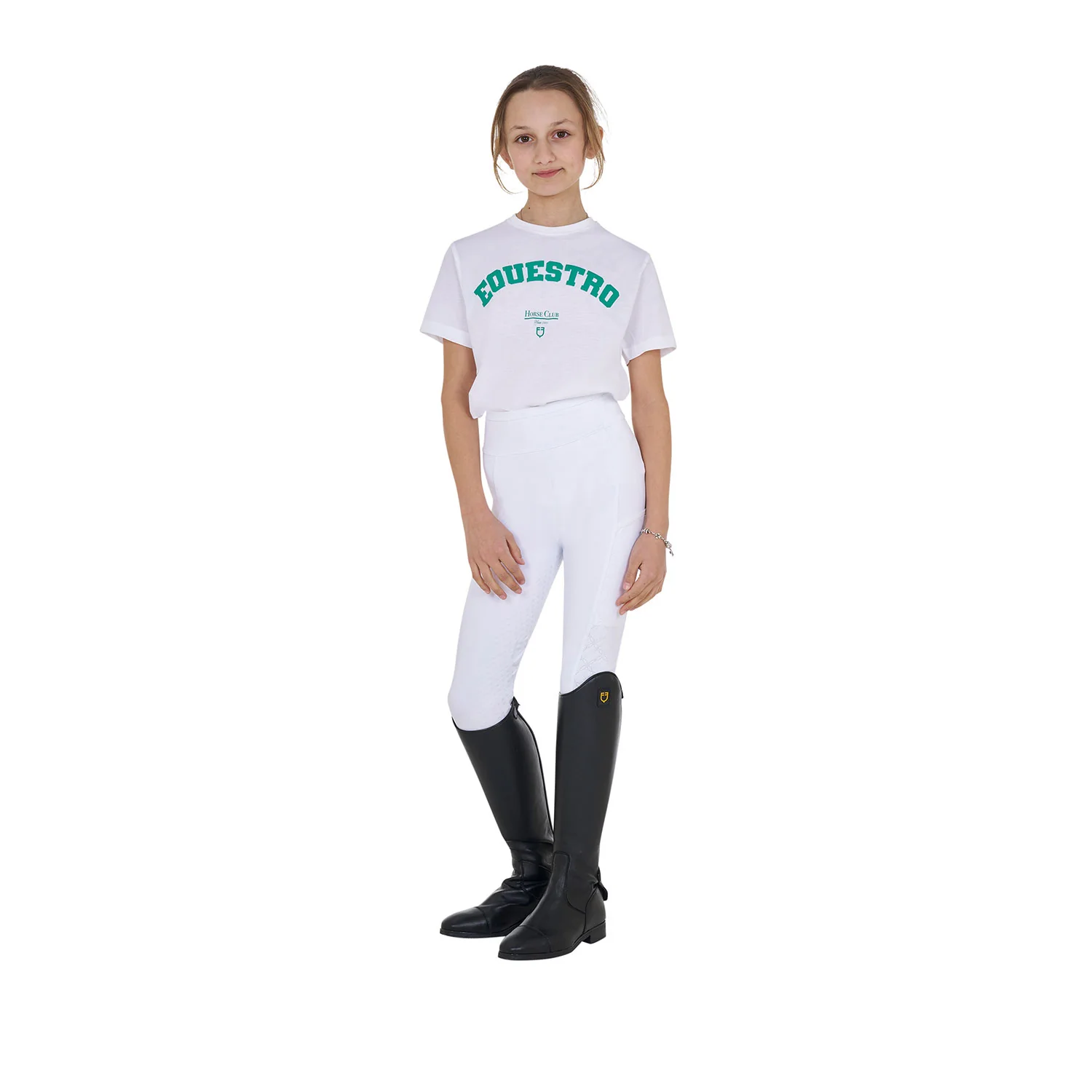 Equestro Girls' Horse Club Cotton T-Shirt - Image 16