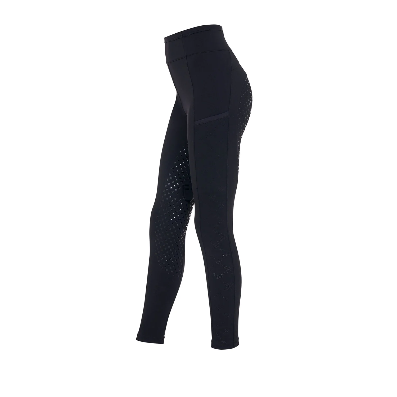 Equestro Girls' Leggings With Perforated Decorations - Image 13