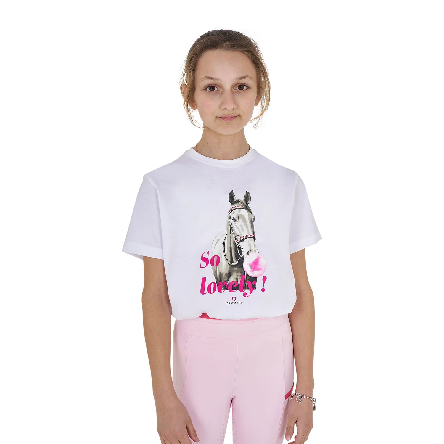 Equestro Girls' So Lovely Cotton T-Shirt - Image 12