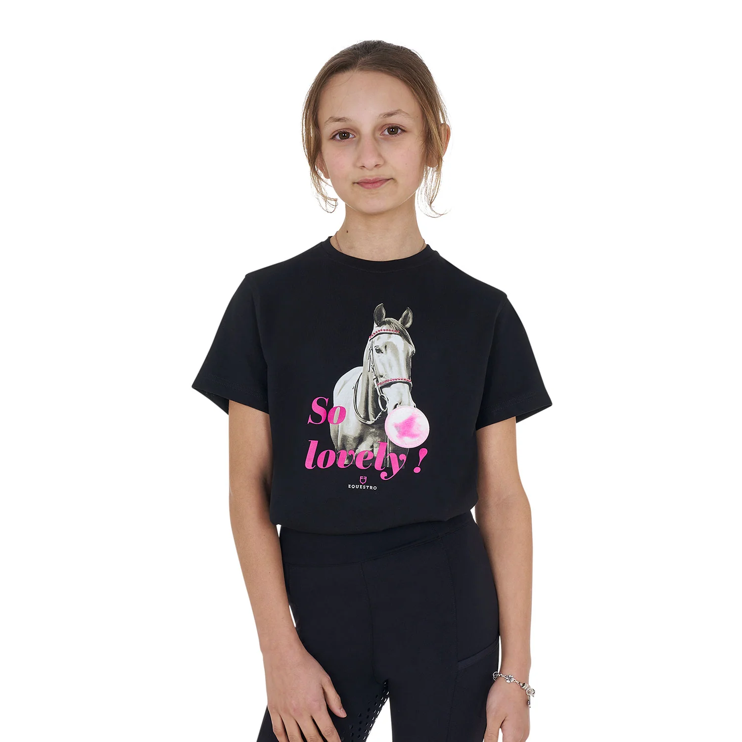 Equestro Girls' So Lovely Cotton T-Shirt - Image 4