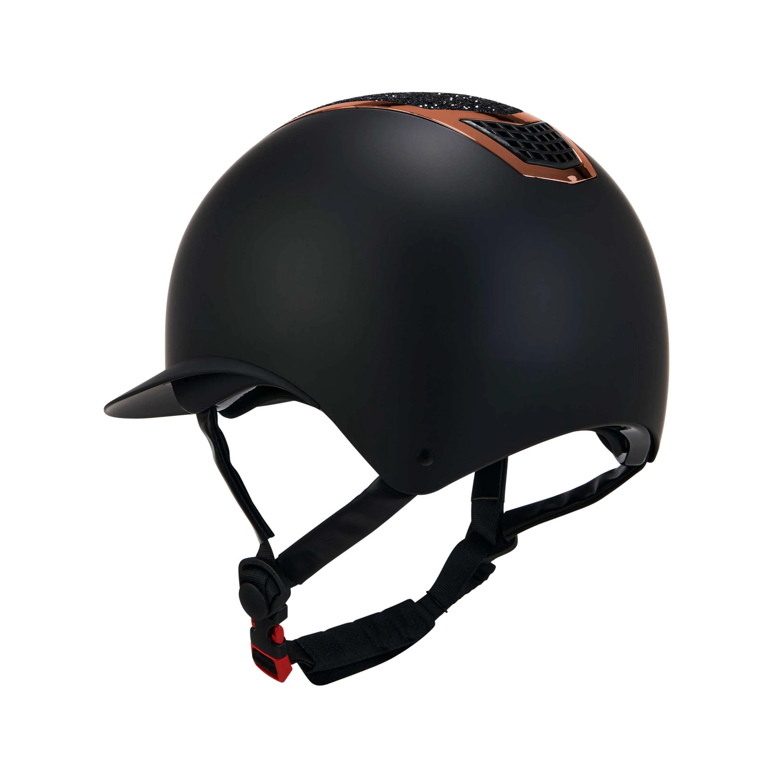 Equestro Helmet With Rhinestones And Wide Visor - Image 2