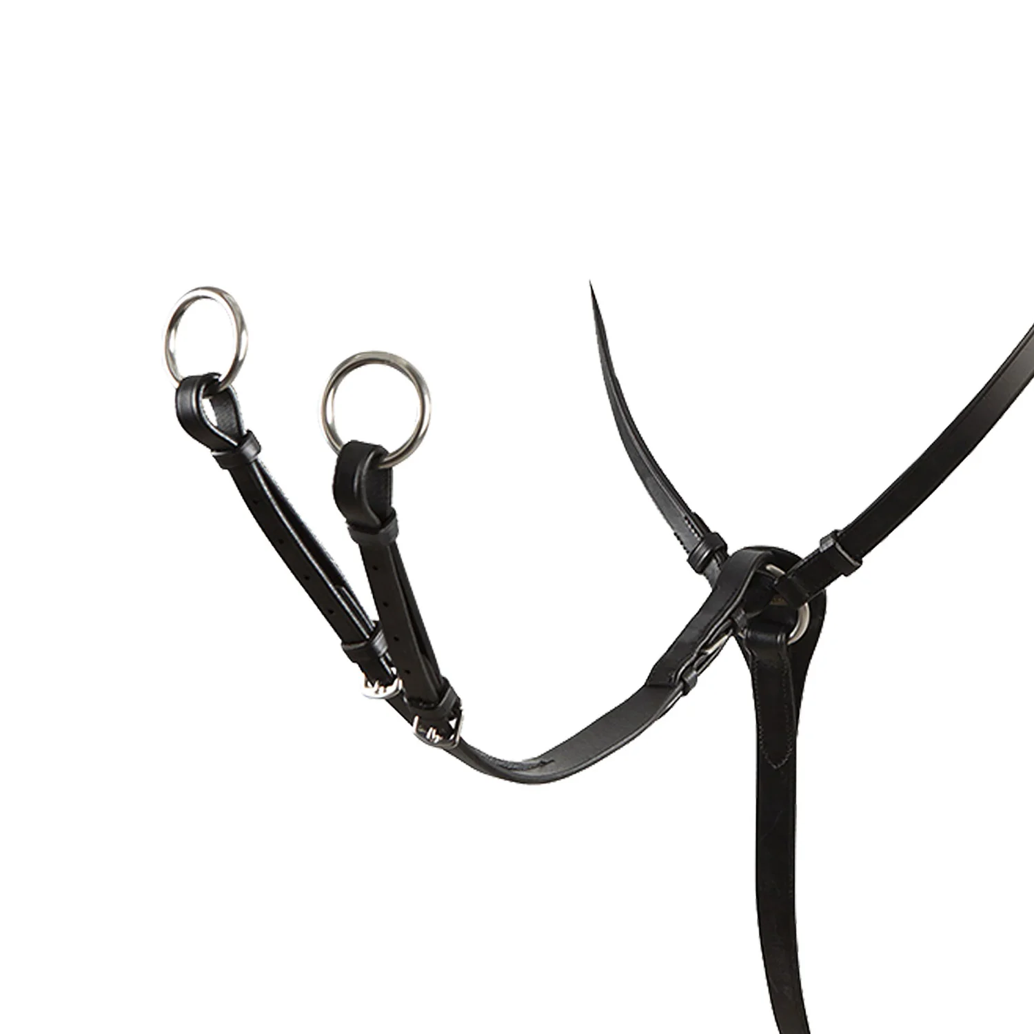 Equestro Hunting Y Breastplate In Leather - Image 2