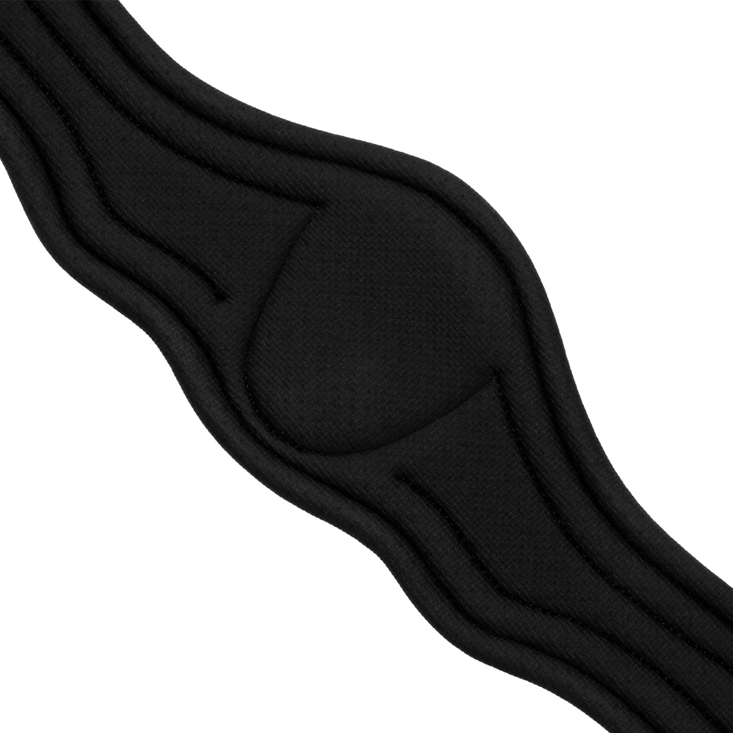 Equestro Jumping Girth Contoured Leather - Image 5