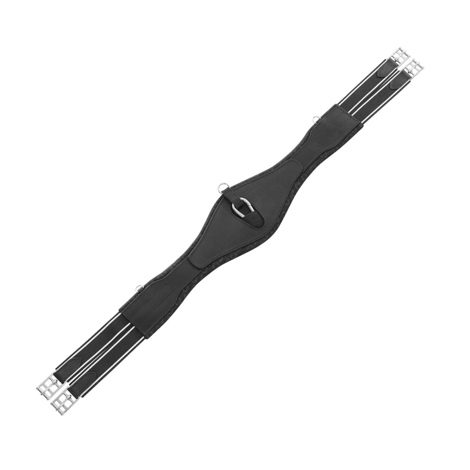 Equestro Jumping Girth Shaped Leather - Image 6