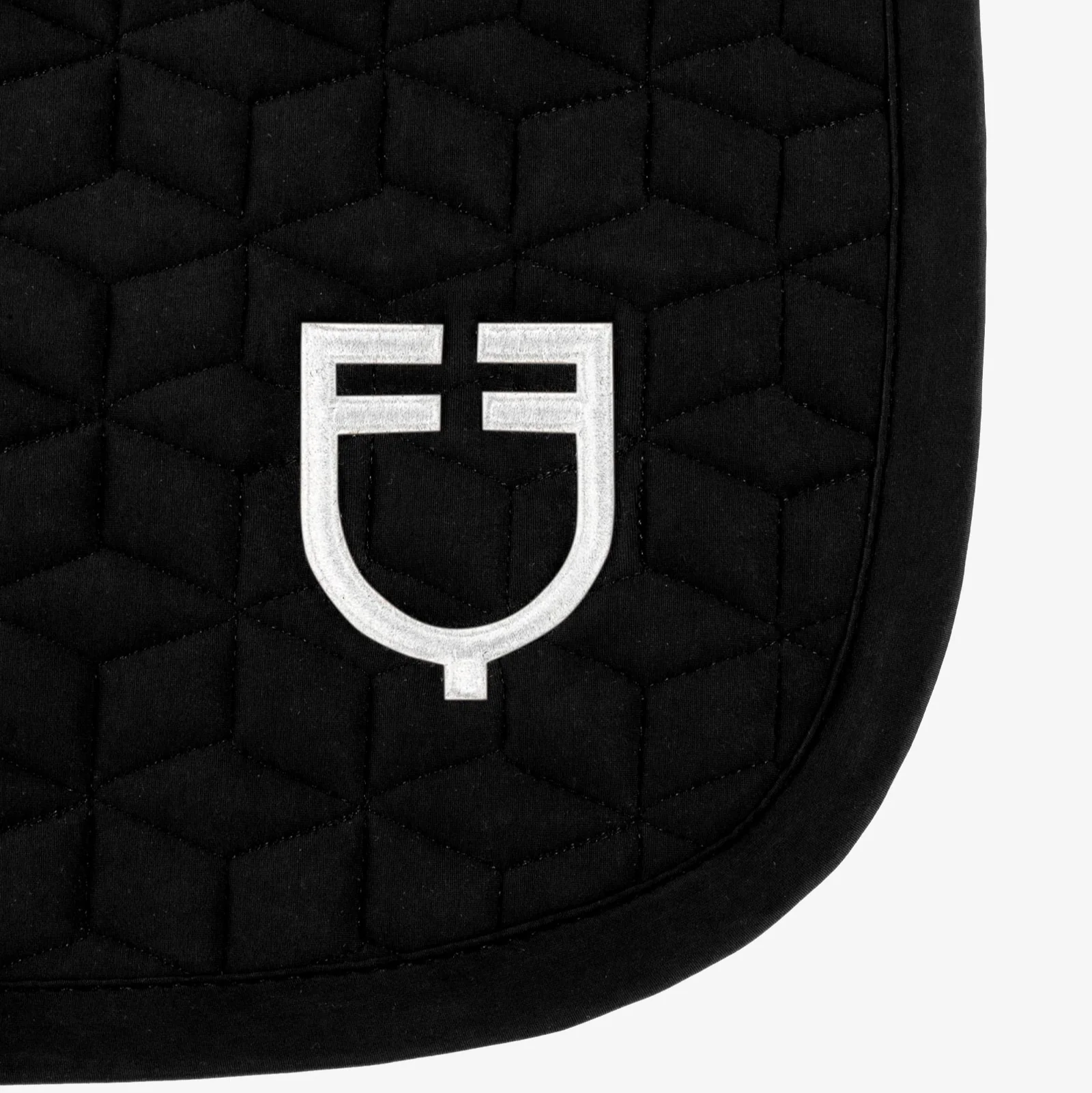 Equestro Jumping Saddle Pad Cube Quilting - Image 3