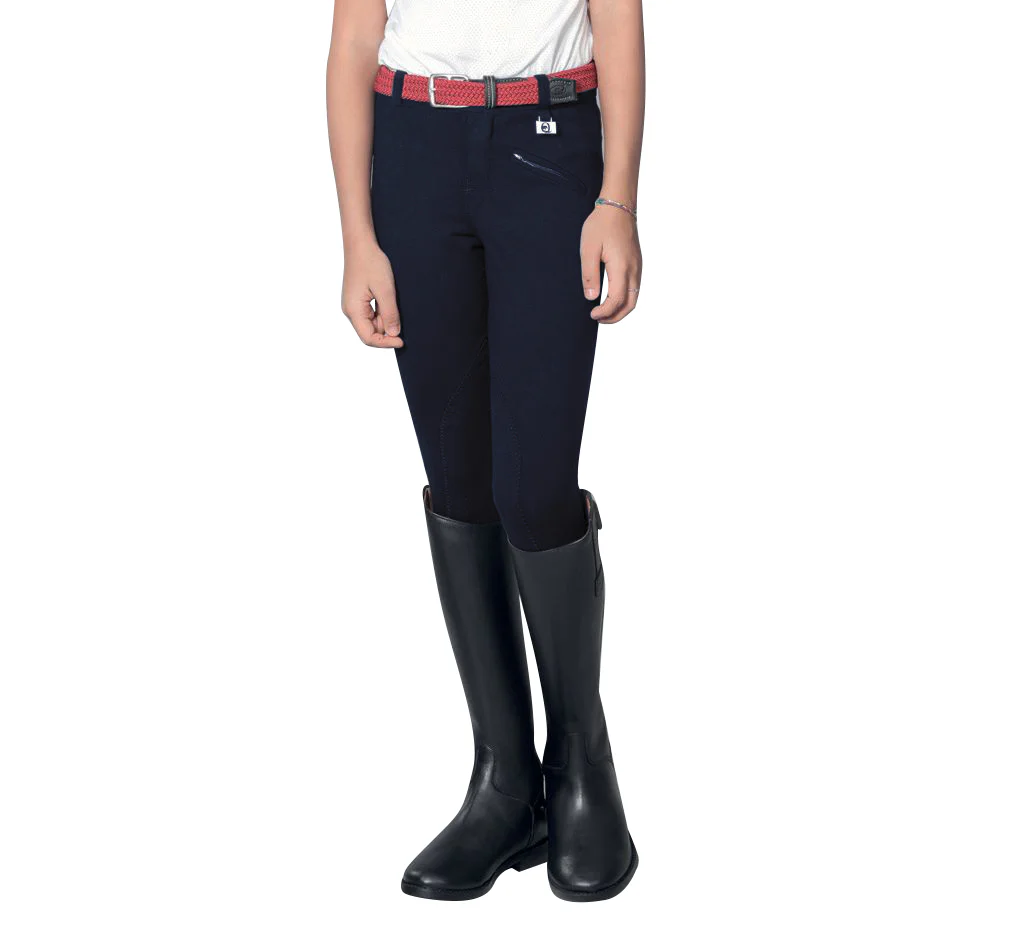 Equestro Kasumi Model Junior Breeches In Stretch Material - Image 4