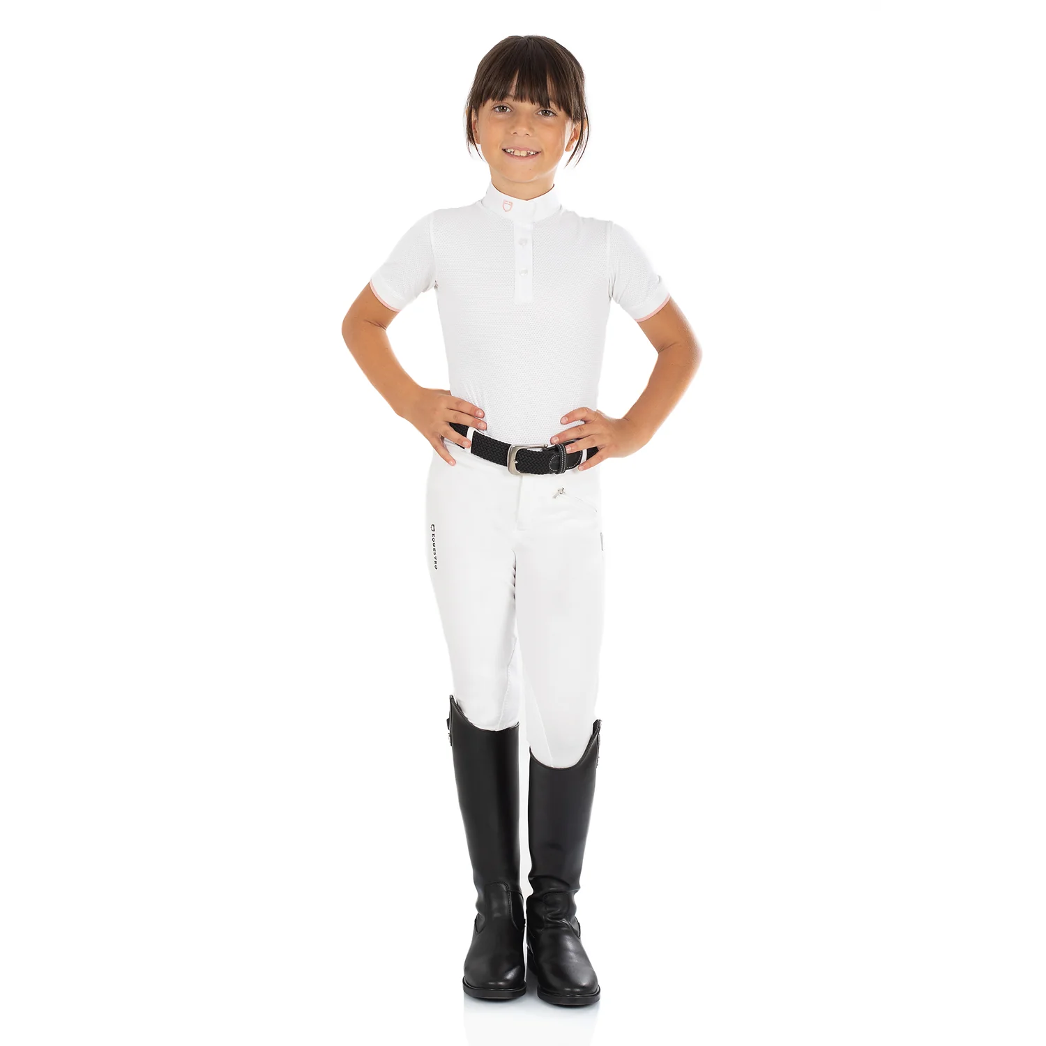 Equestro Kasumi Model Junior Breeches In Stretch Material - Image 6