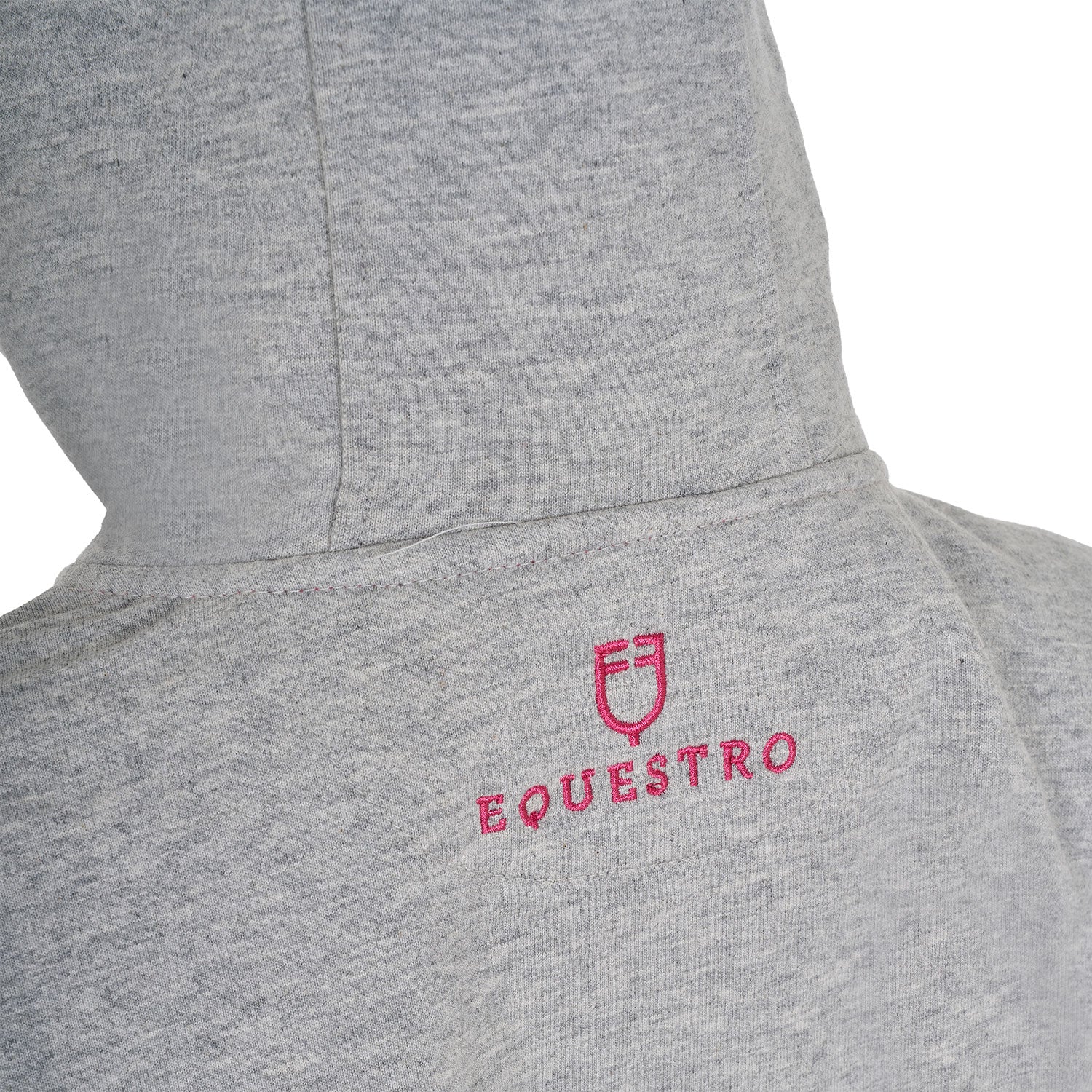 Equestro Kids' Hoodie With Zip And Sponge Lettering - Image 3