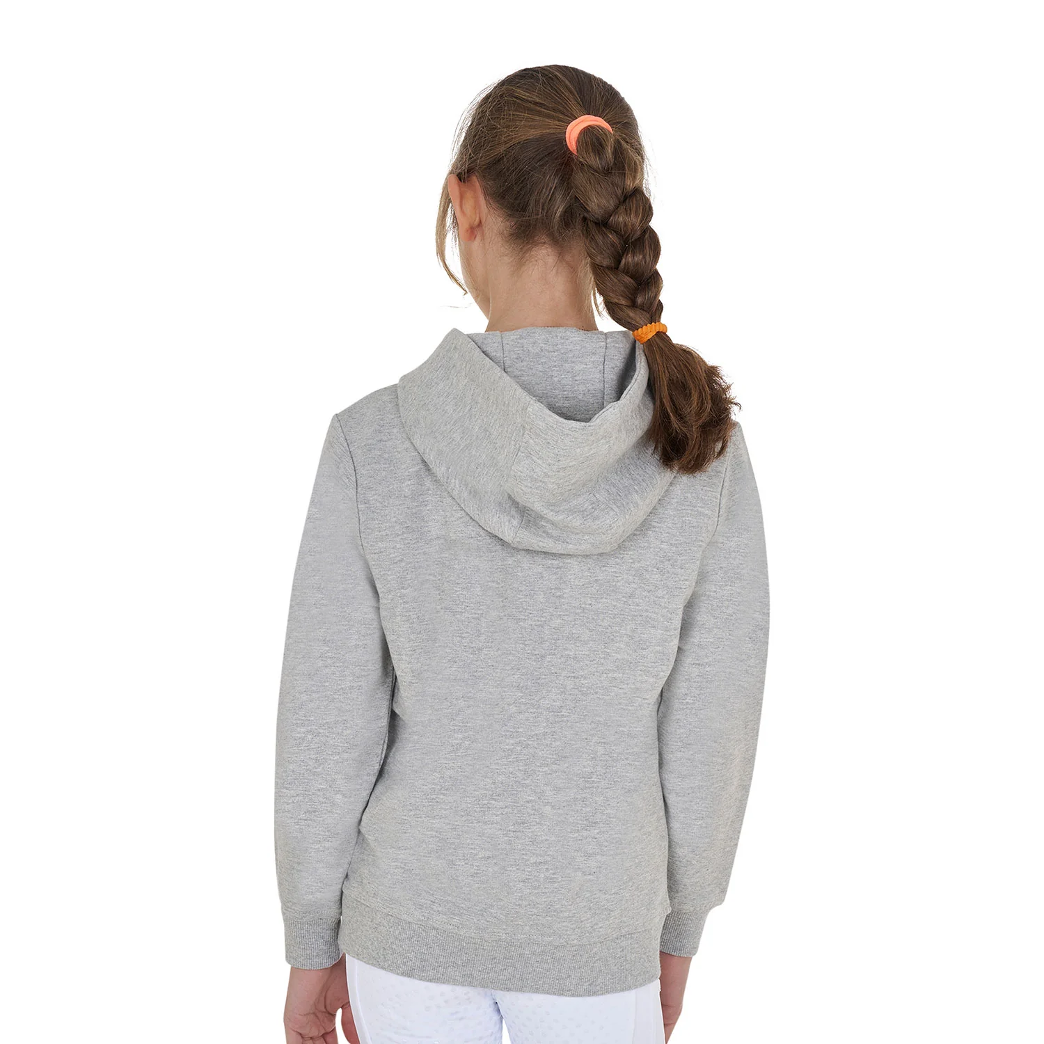 Equestro Kids' Hoodie With Zip And Sponge Lettering - Image 9