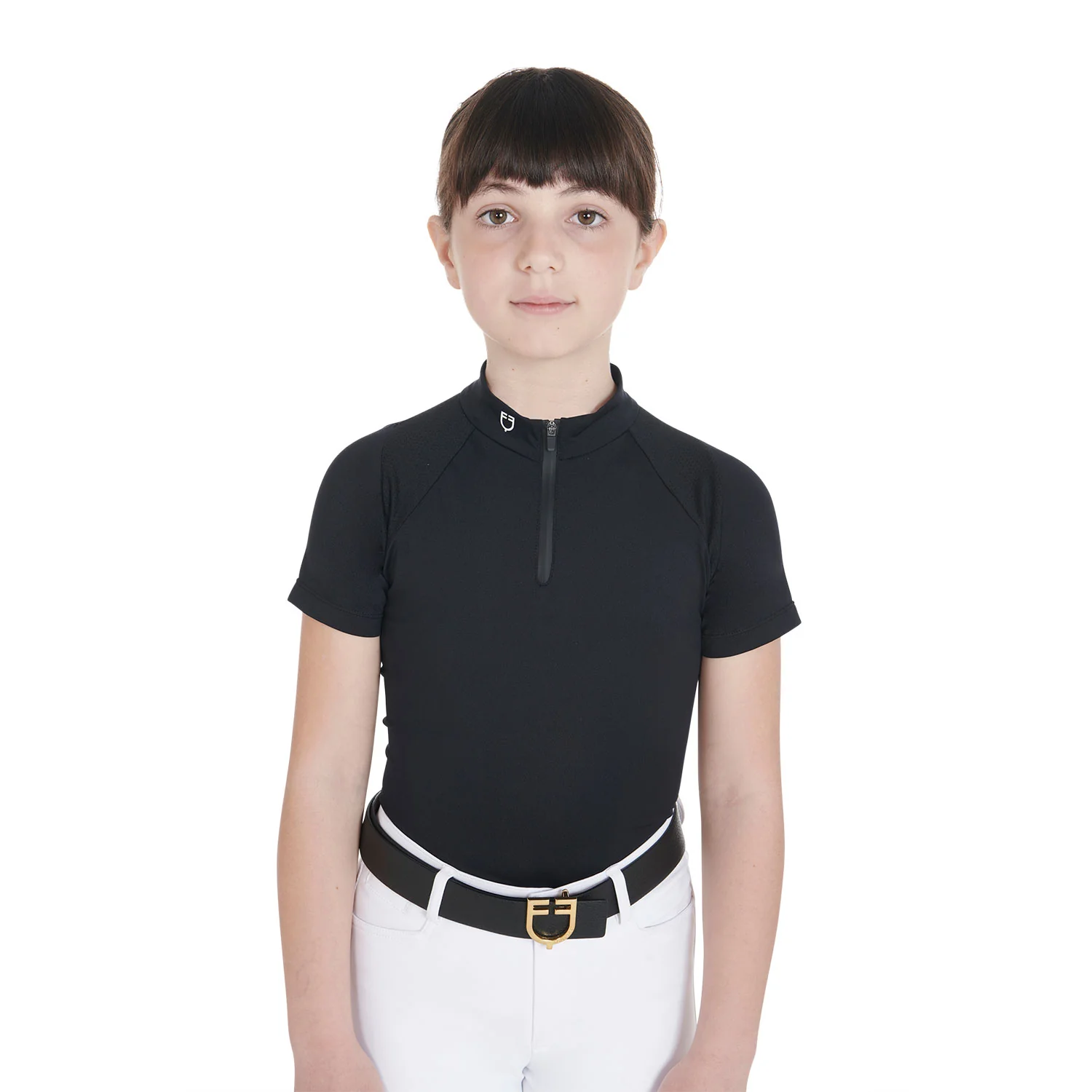 Equestro Kids' Slim Fit Training Polo Shirt High Performance - Image 10