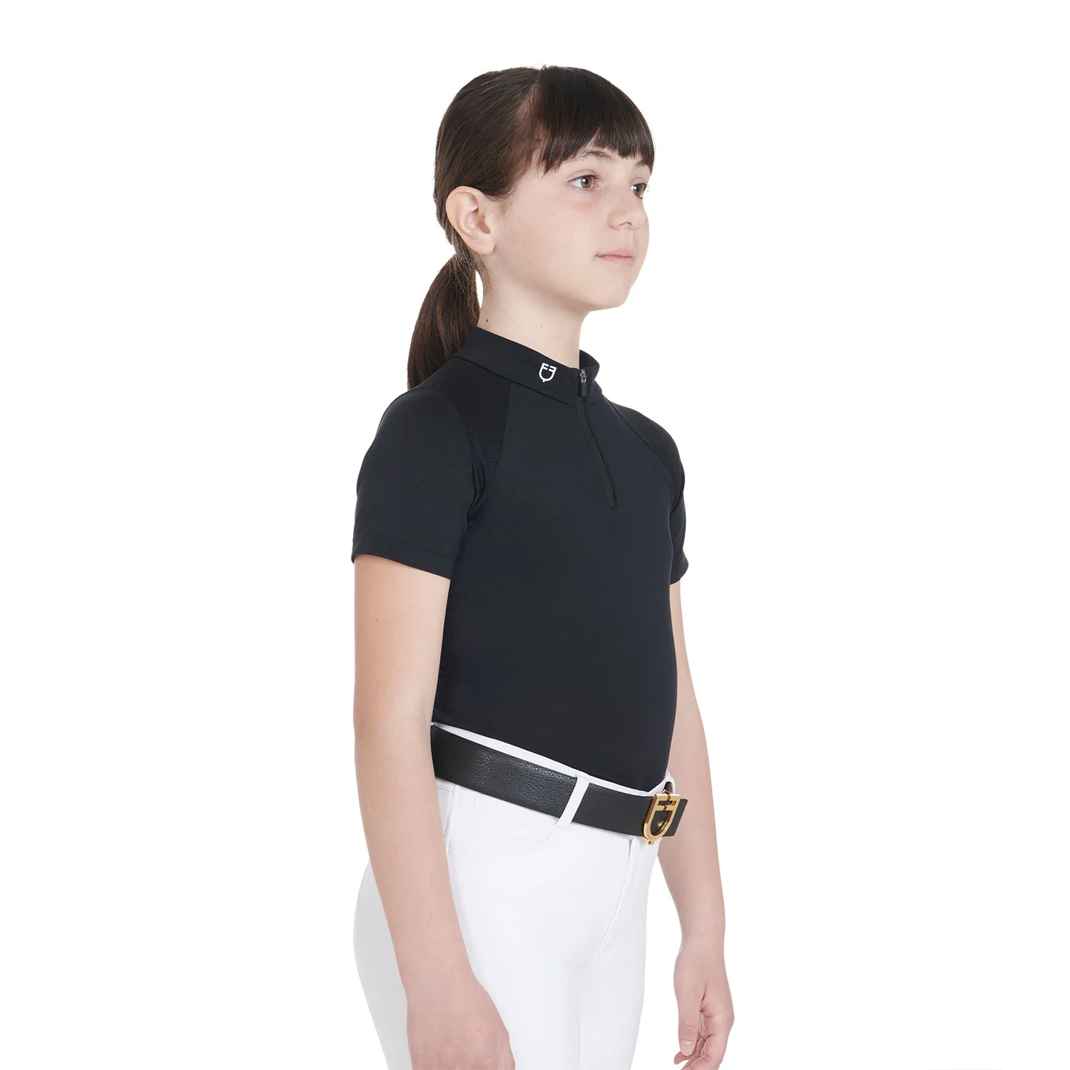 Equestro Kids' Slim Fit Training Polo Shirt High Performance - Image 14