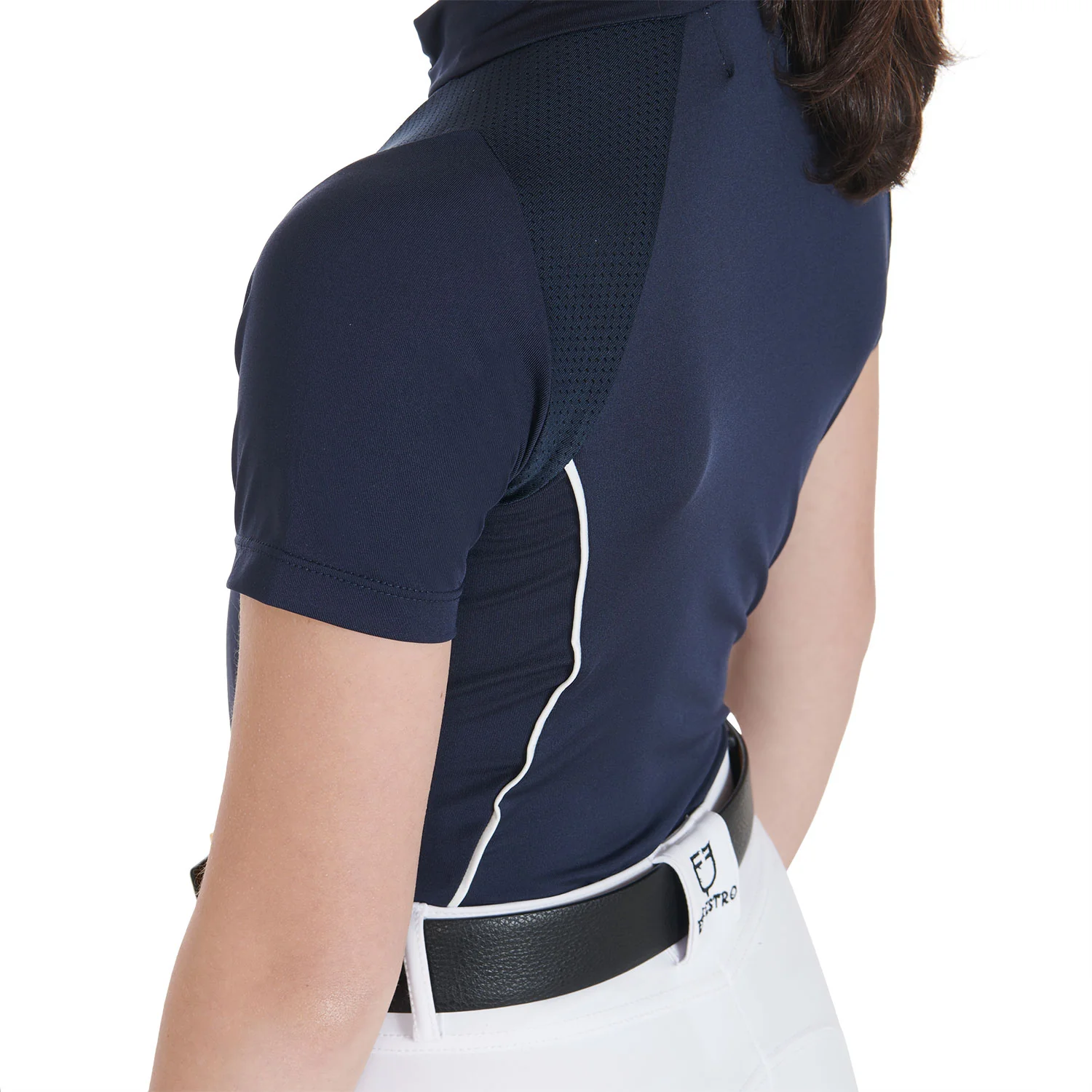 Equestro Kids' Slim Fit Training Polo Shirt High Performance - Image 2