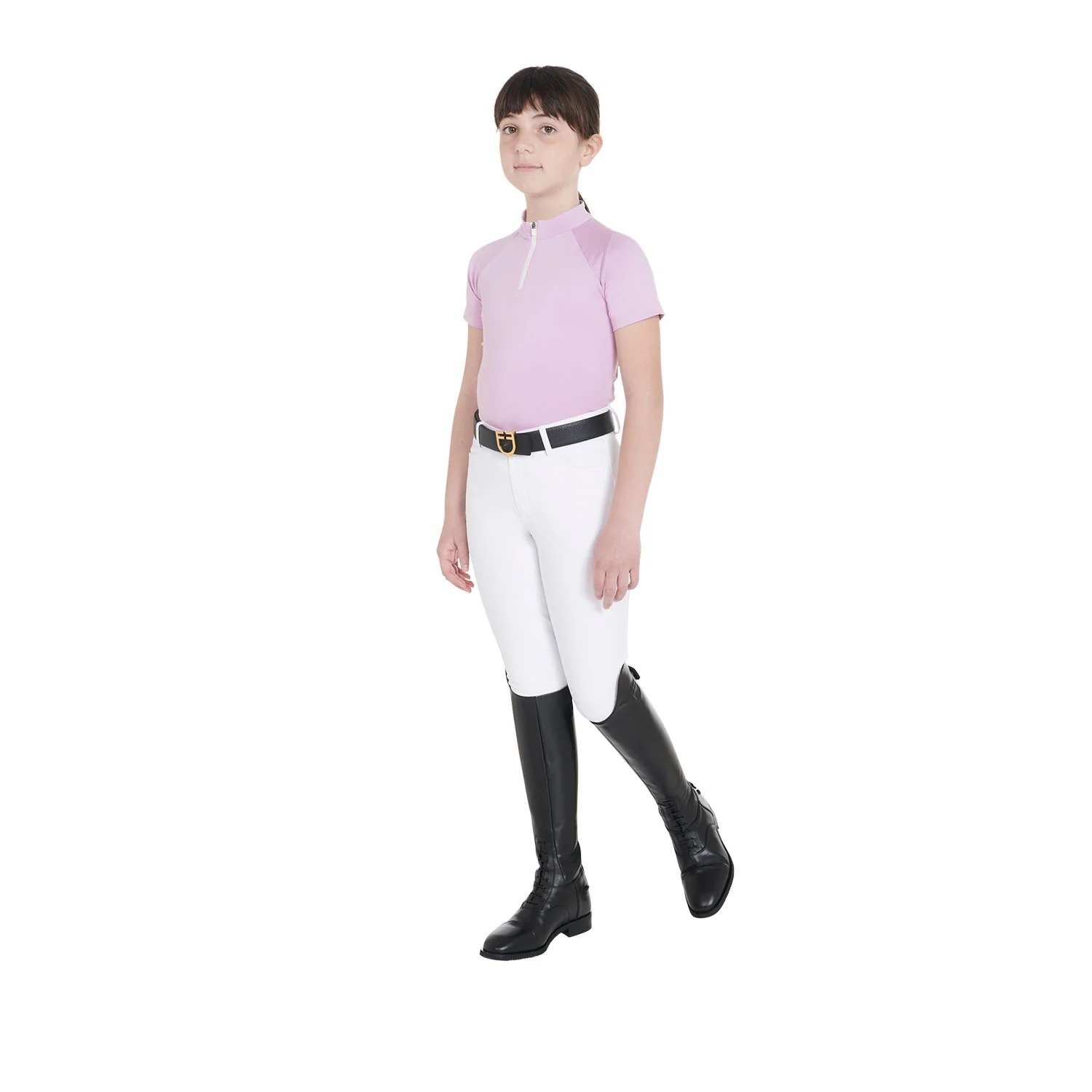 Equestro Kids' Slim Fit Training Polo Shirt High Performance - Image 27