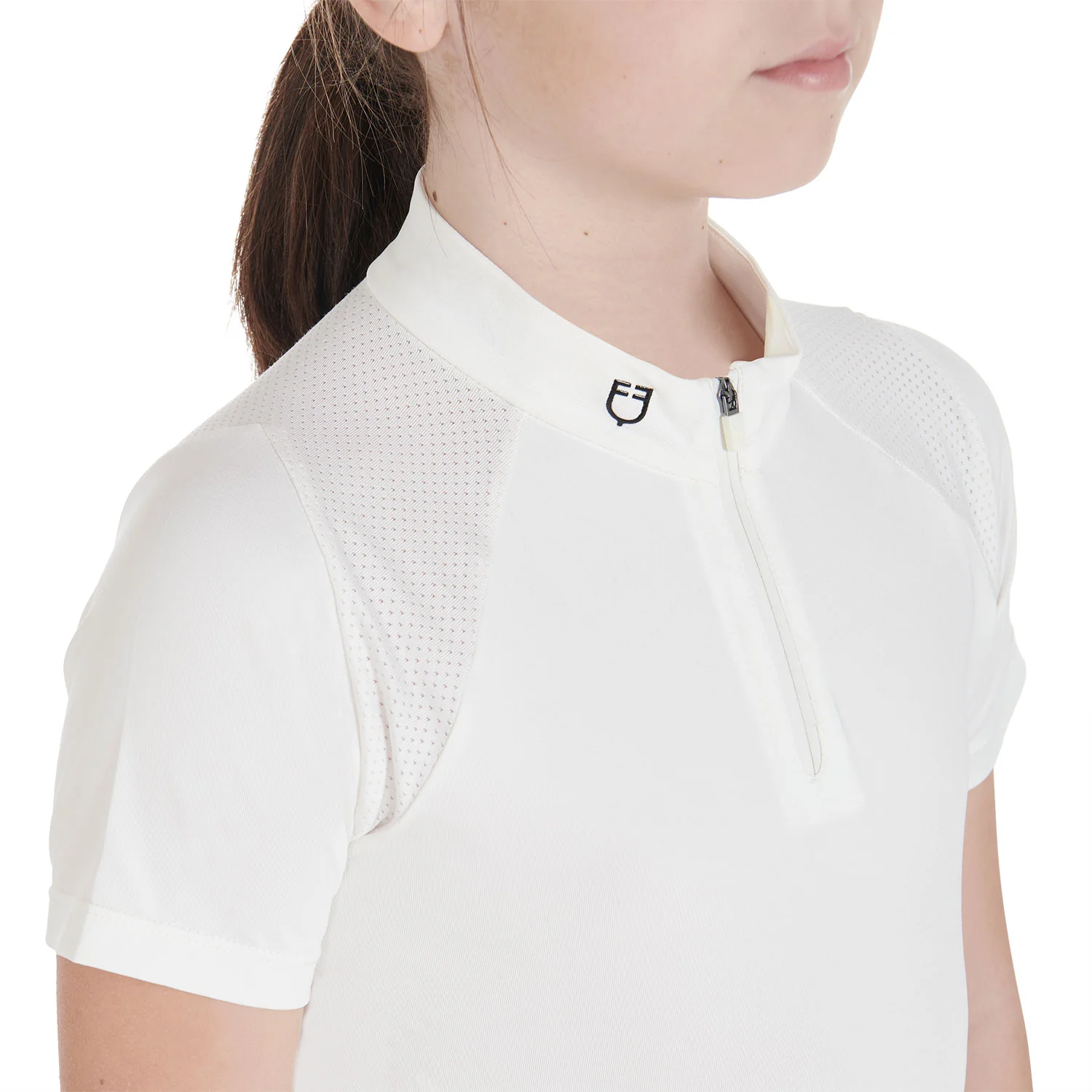 Equestro Kids' Slim Fit Training Polo Shirt High Performance - Image 40