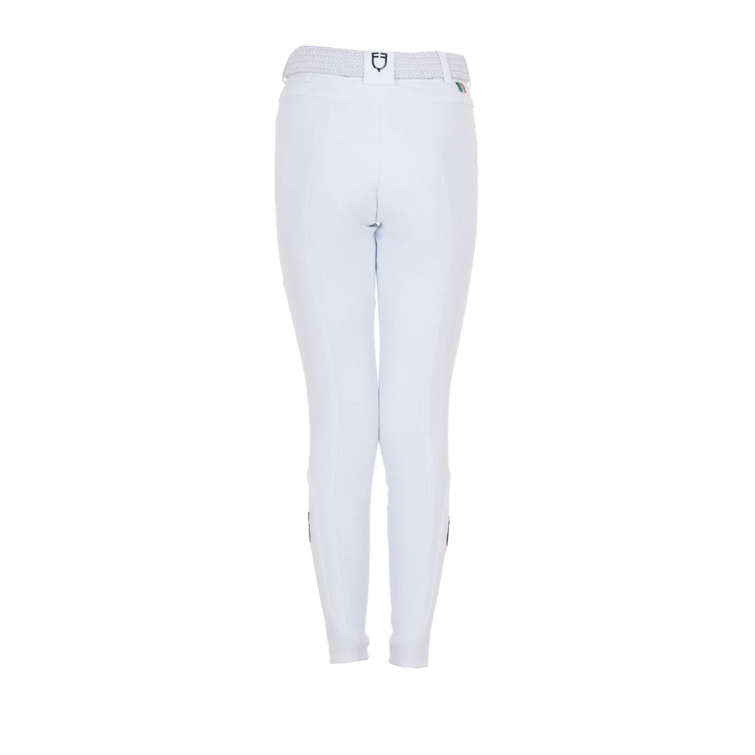 Equestro Kids' Unisex Knee Grip Breeches Equestro X Fise - Image 11