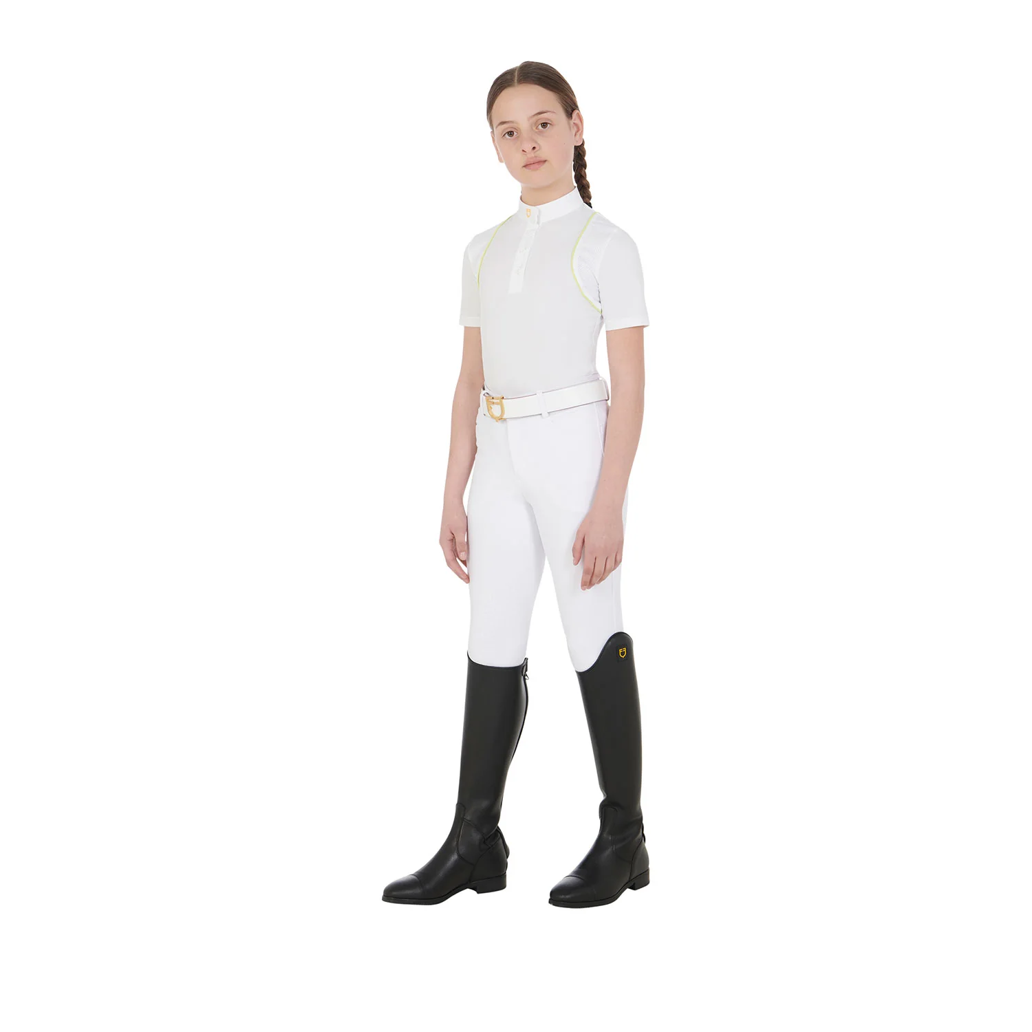 Equestro Kids' Unisex Slim Fit Breeches - Image 39