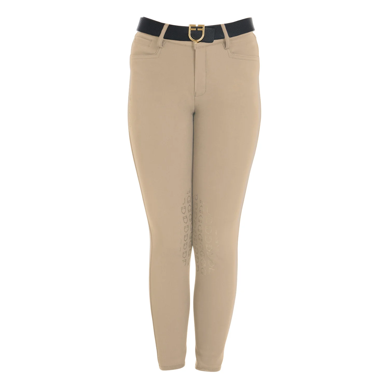 Equestro Kids' Unisex Slim Fit Breeches - Image 7
