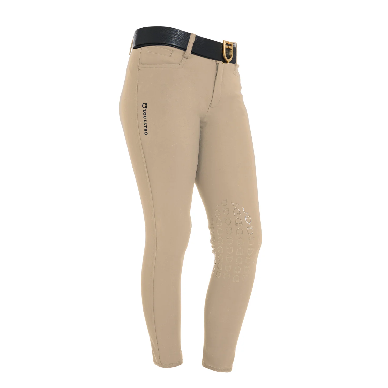 Equestro Kids' Unisex Slim Fit Breeches - Image 8