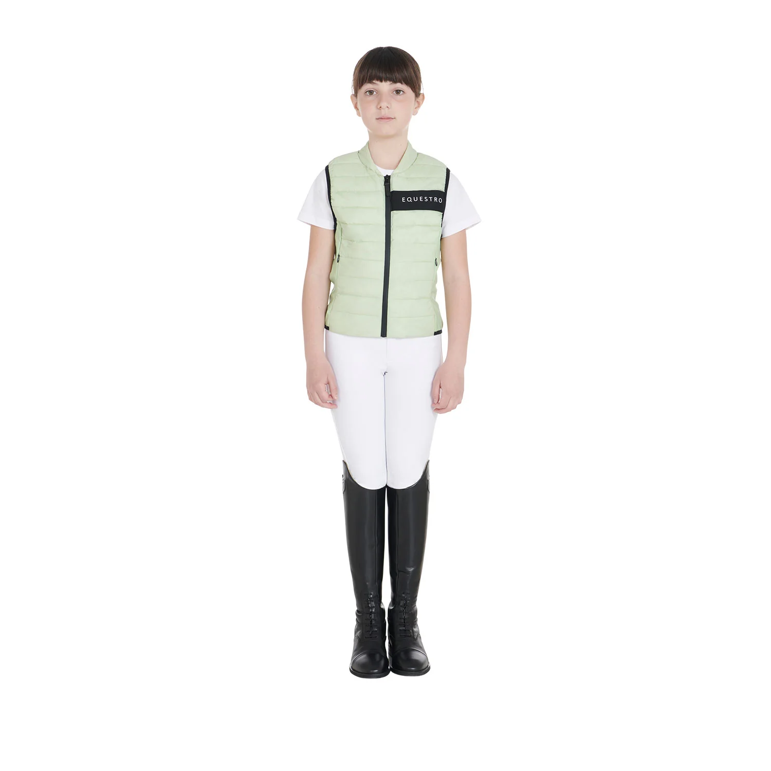 Equestro Kids' Vest In Technical Fabric - Image 18