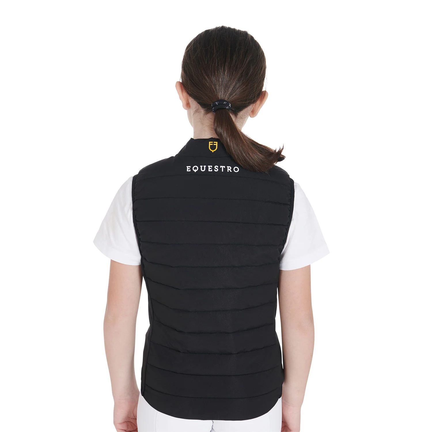 Equestro Kids' Vest In Technical Fabric - Image 2