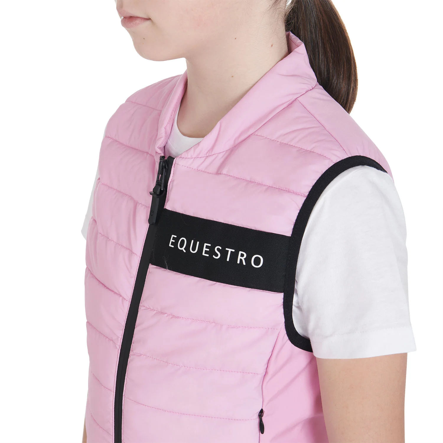 Equestro Kids' Vest In Technical Fabric - Image 22