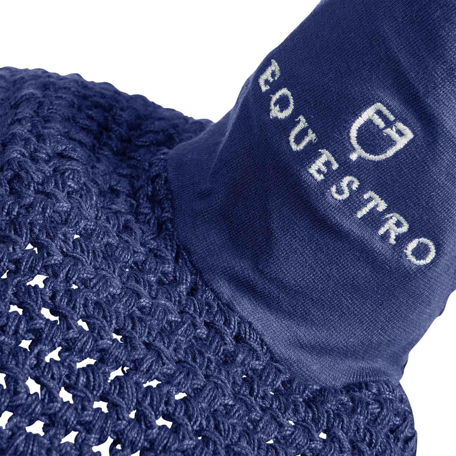 Equestro Knitted Fly Veil With Elastic Front Strap - Image 19