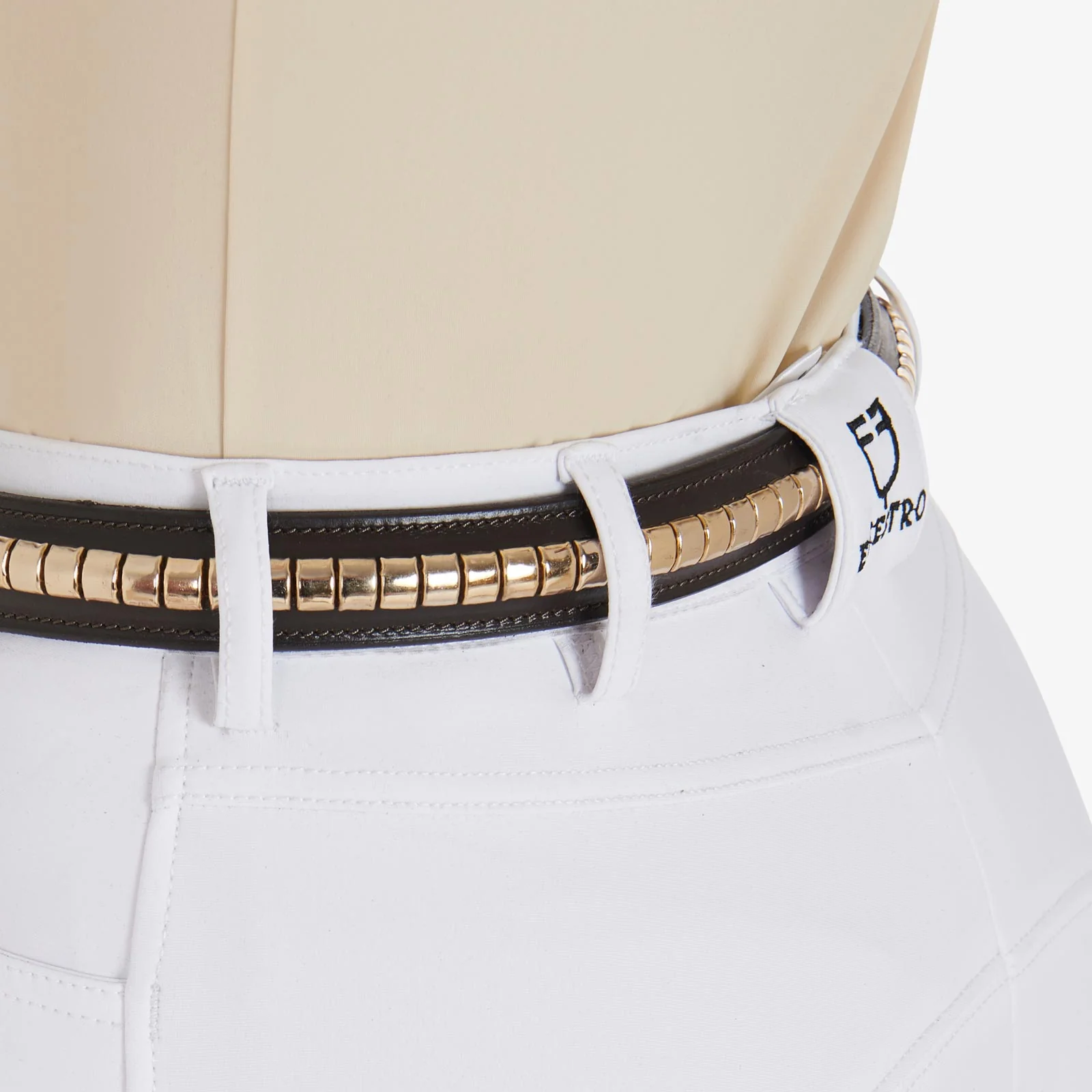 Equestro Leather Belt With Silver Clincher - Image 12