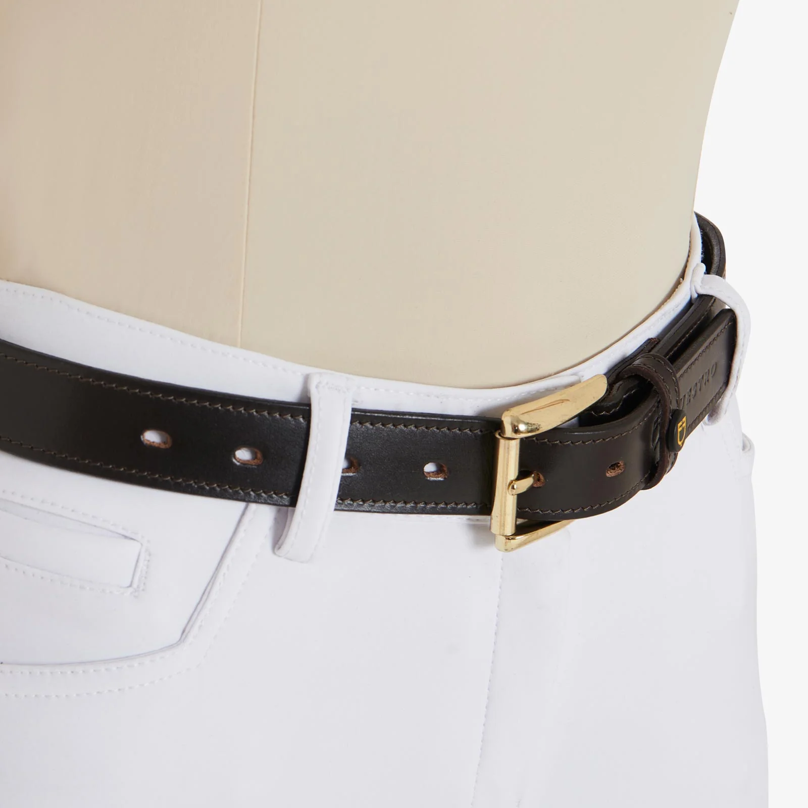 Equestro Leather Belt With Silver Clincher - Image 13