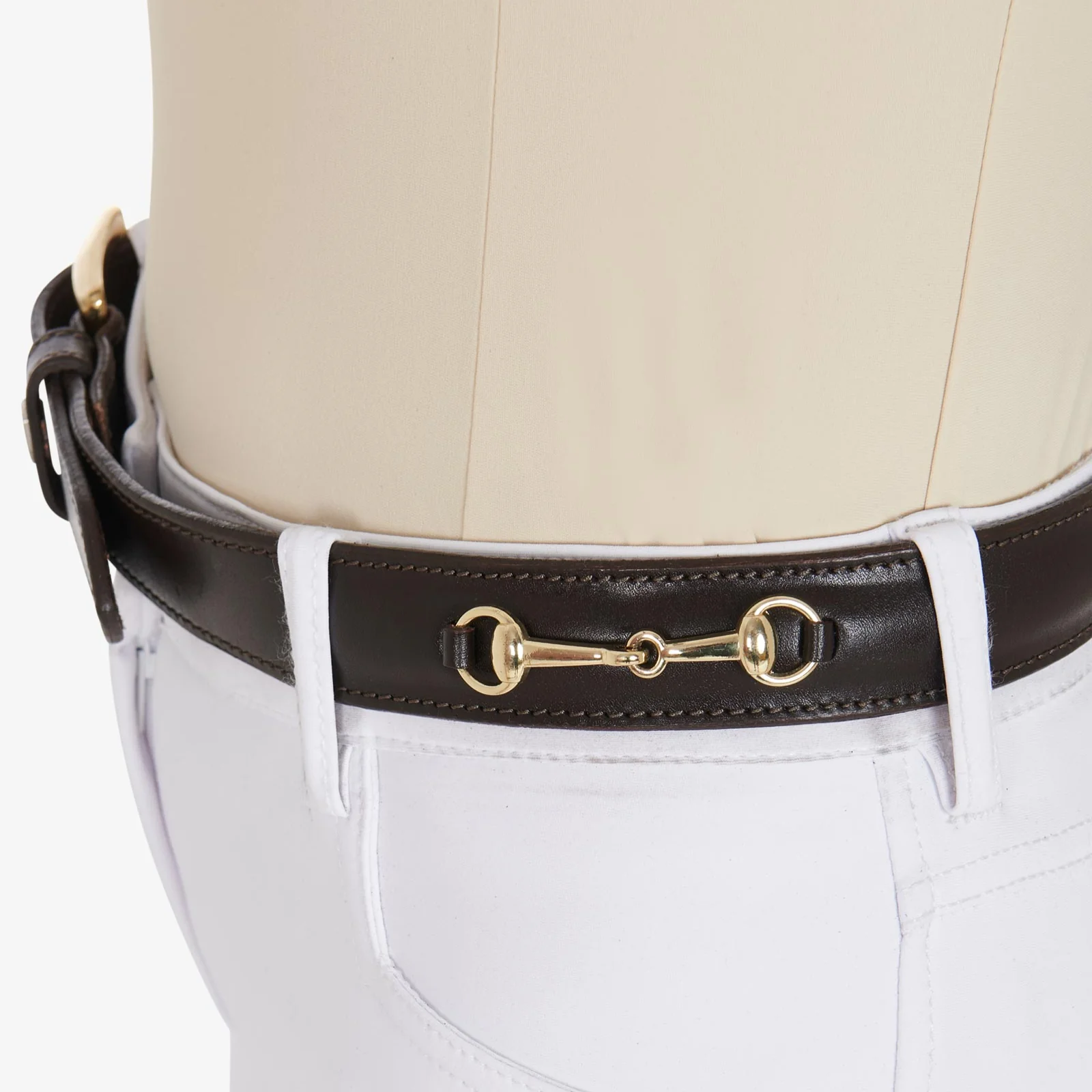 Equestro Leather Belt With Snaffle Bits - Image 11