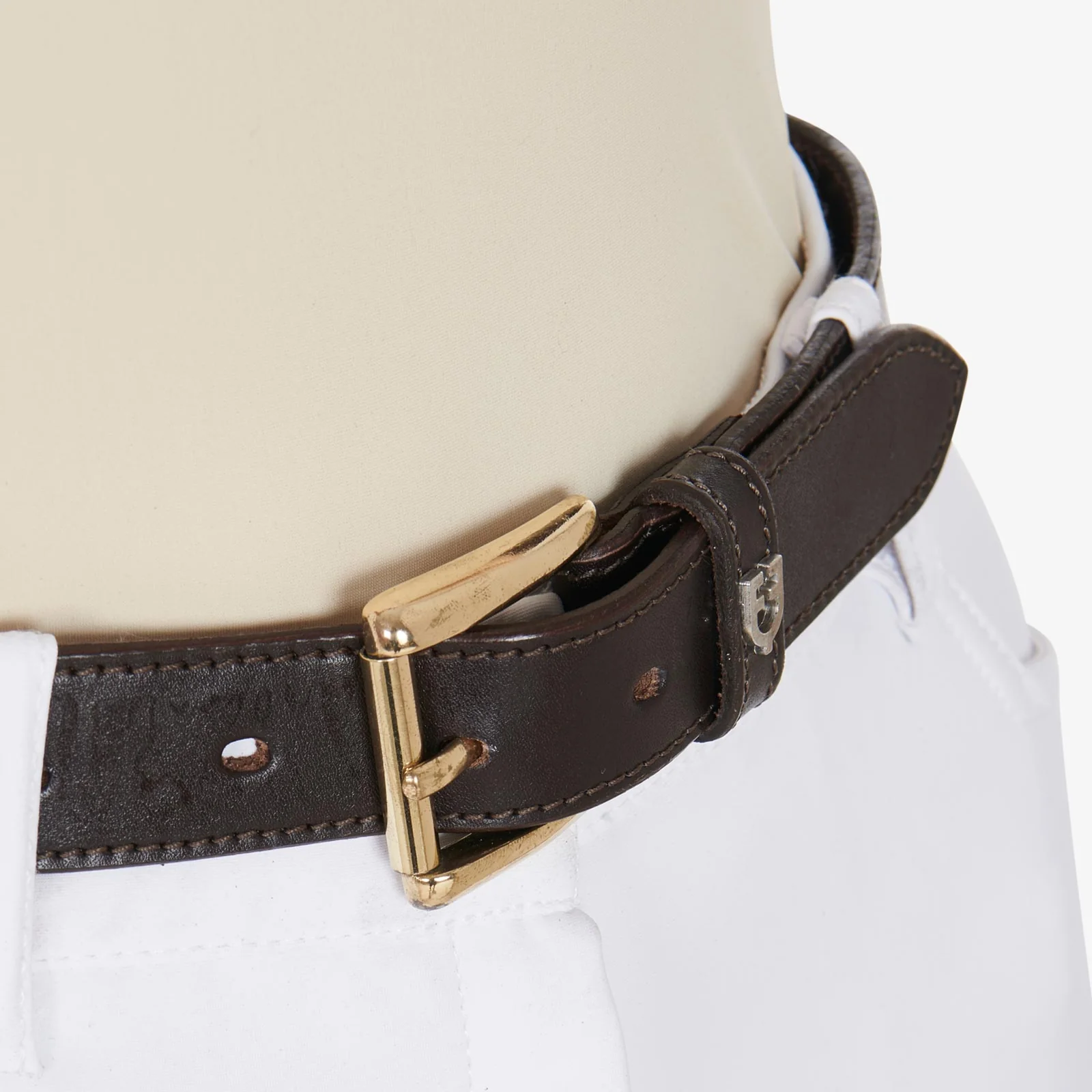 Equestro Leather Belt With Snaffle Bits - Image 2
