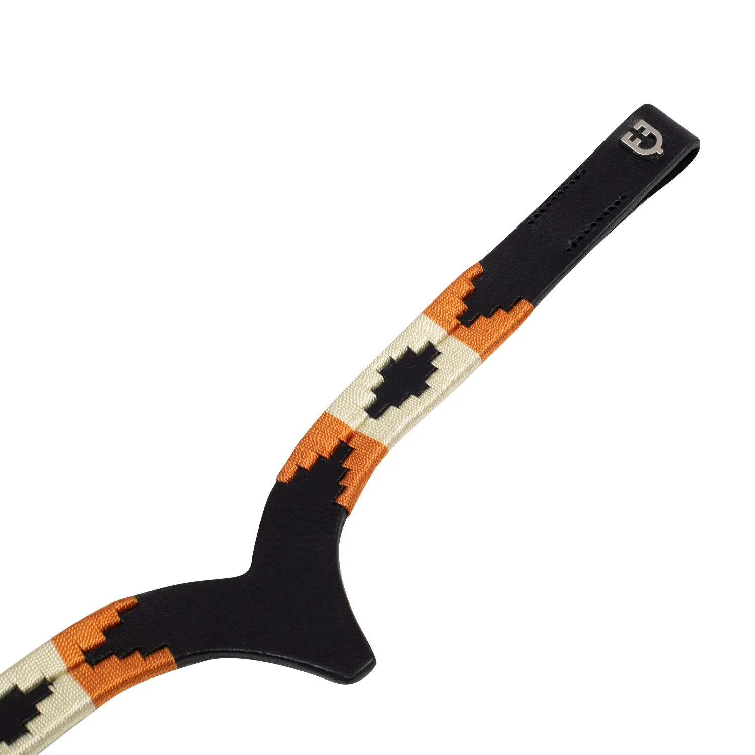 Equestro Leather Browband With Navajo Decoration - Image 2