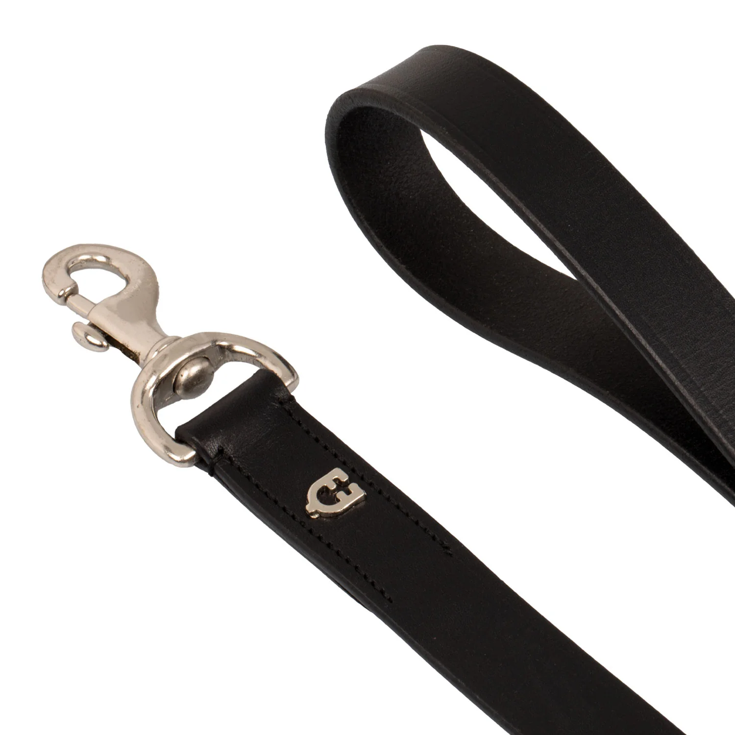 Equestro Leather Dog Leash With Geometric Pattern - Image 4