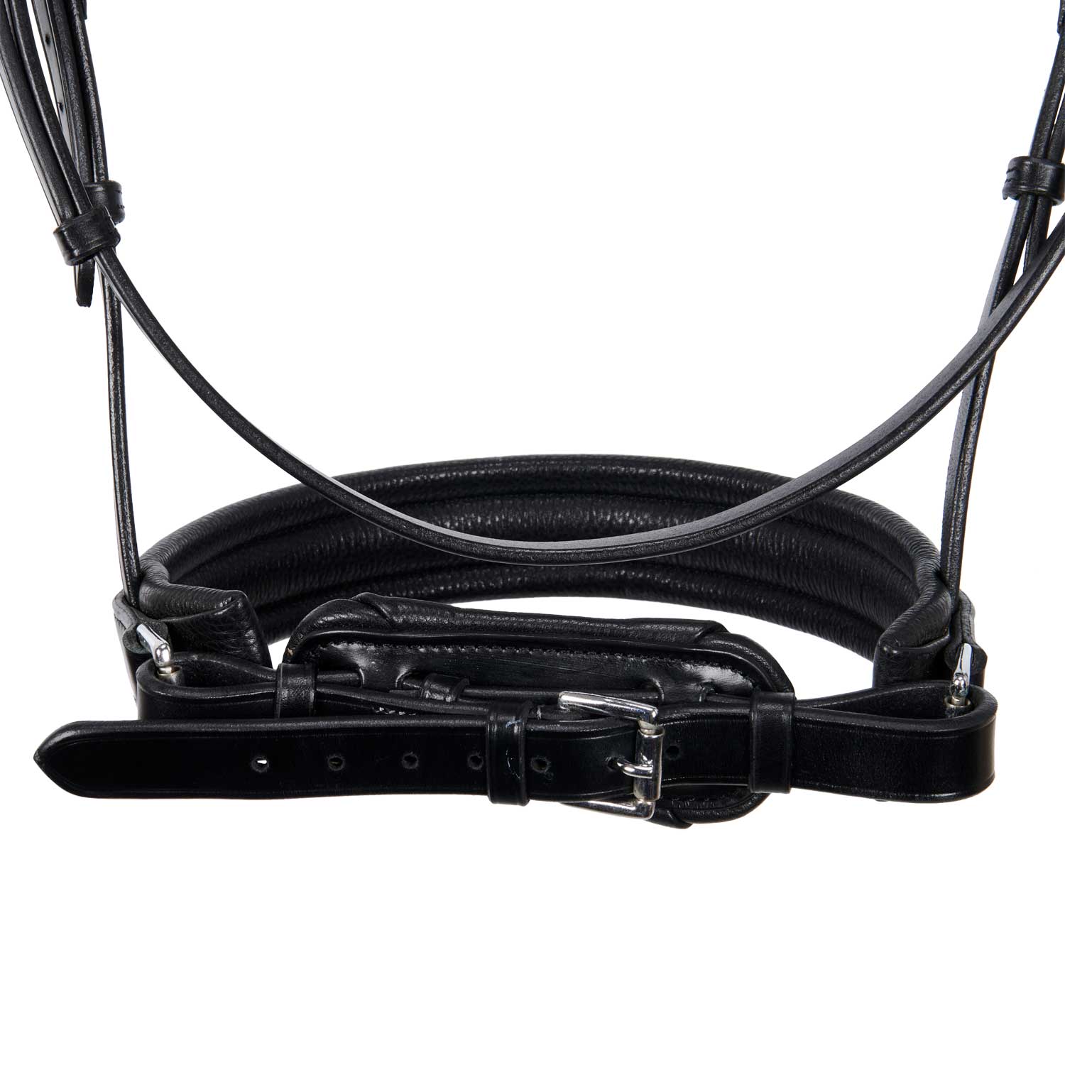 Equestro Leather Dressage Bridle Without Reins - Image 7