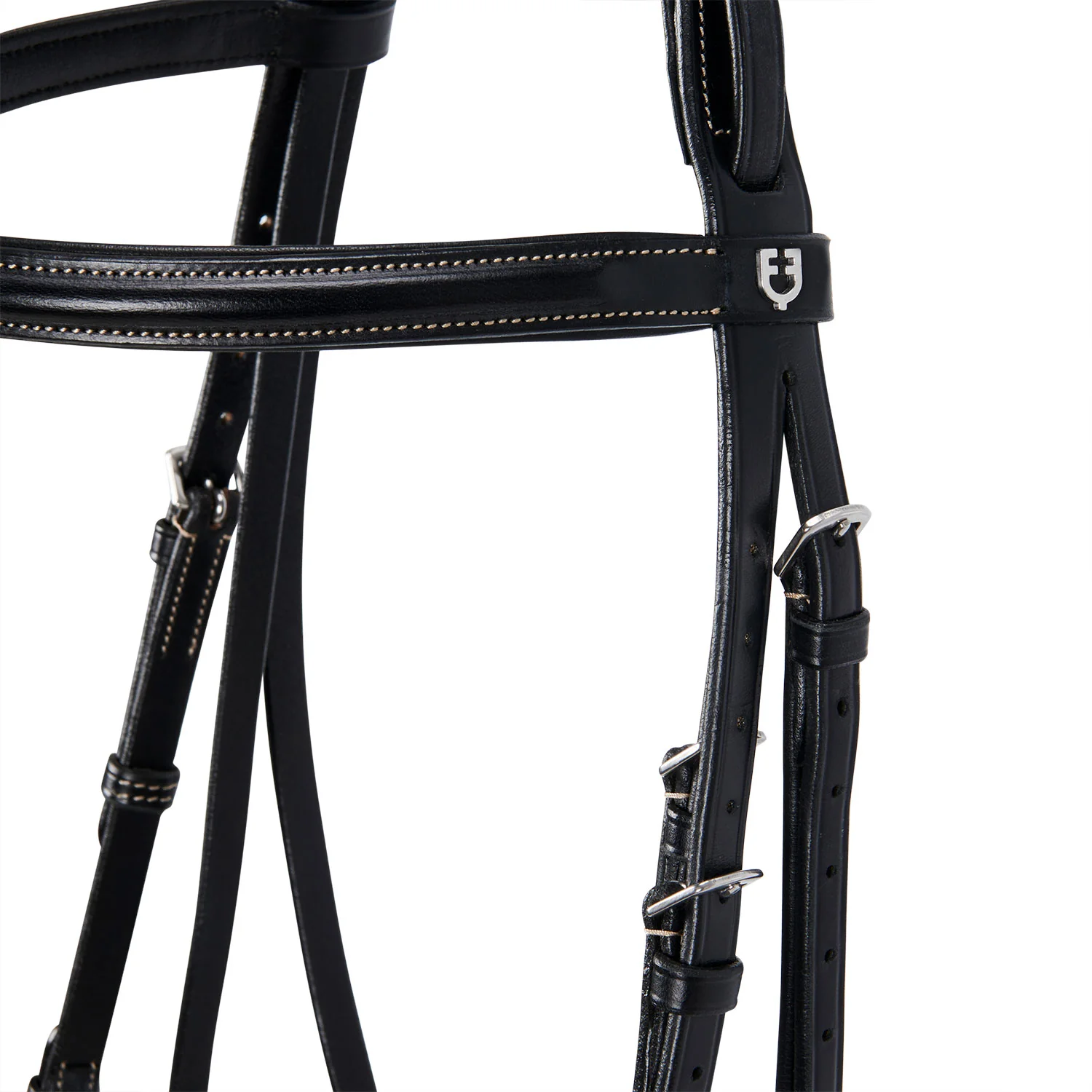 Equestro Leather English Bridle With Embroideries - Image 4