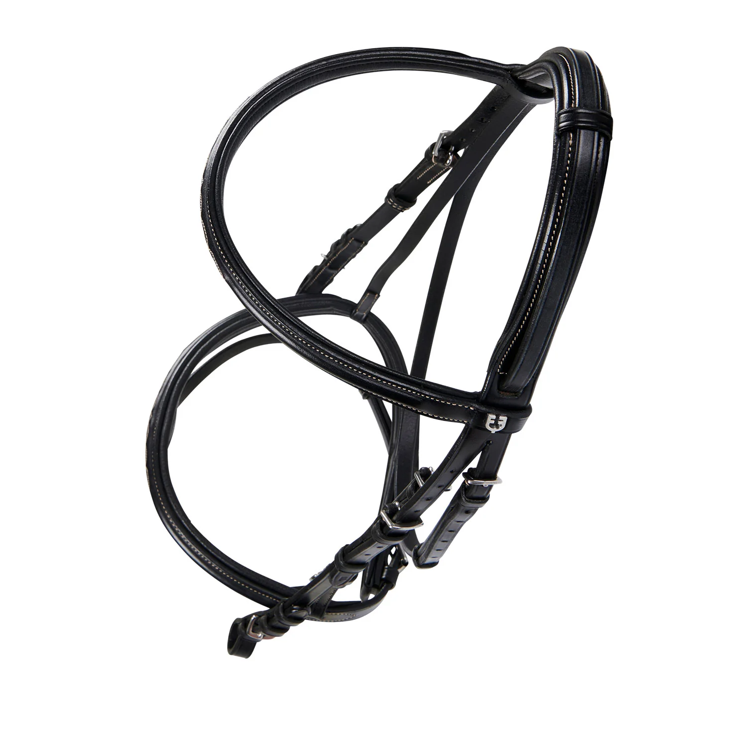 Equestro Leather English Bridle With Embroideries - Image 7