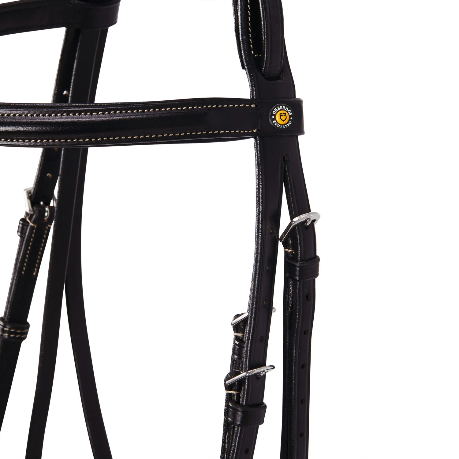 Equestro Leather English Bridle With Embroideries New - Image 14