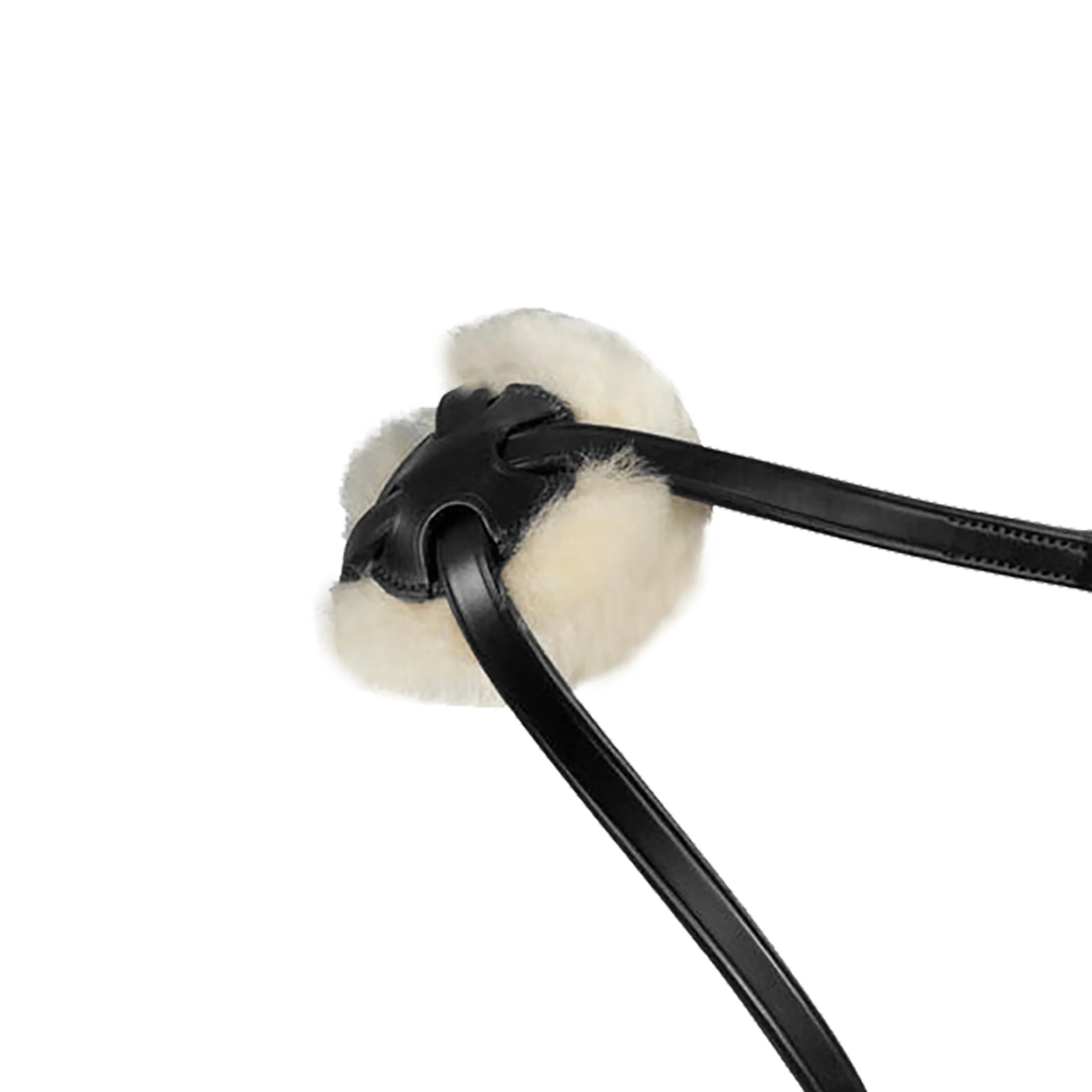 Equestro Leather Figure Eight Noseband Bridle - Image 2