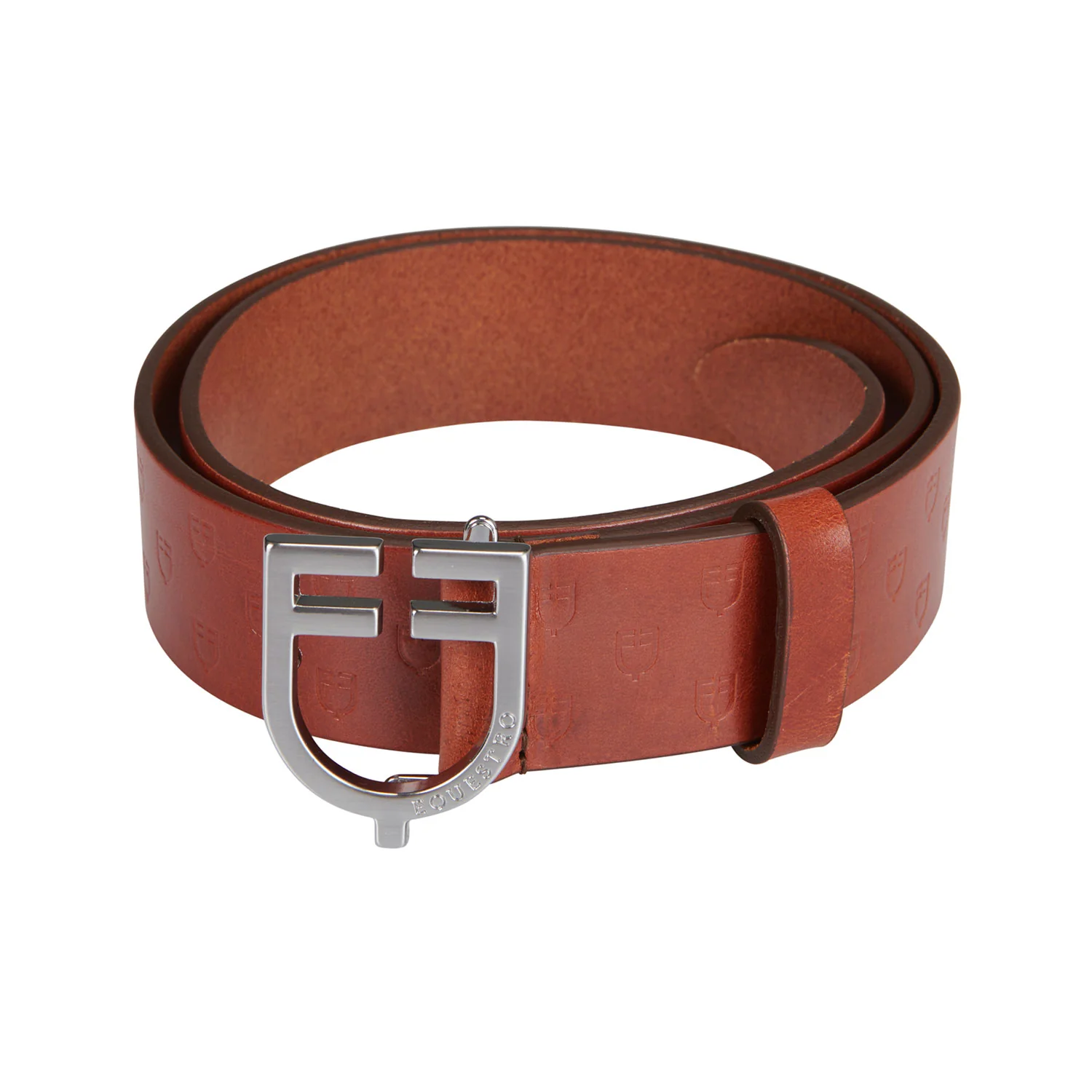 Equestro Leather Logo Belt With Logoed Buckle - Image 16