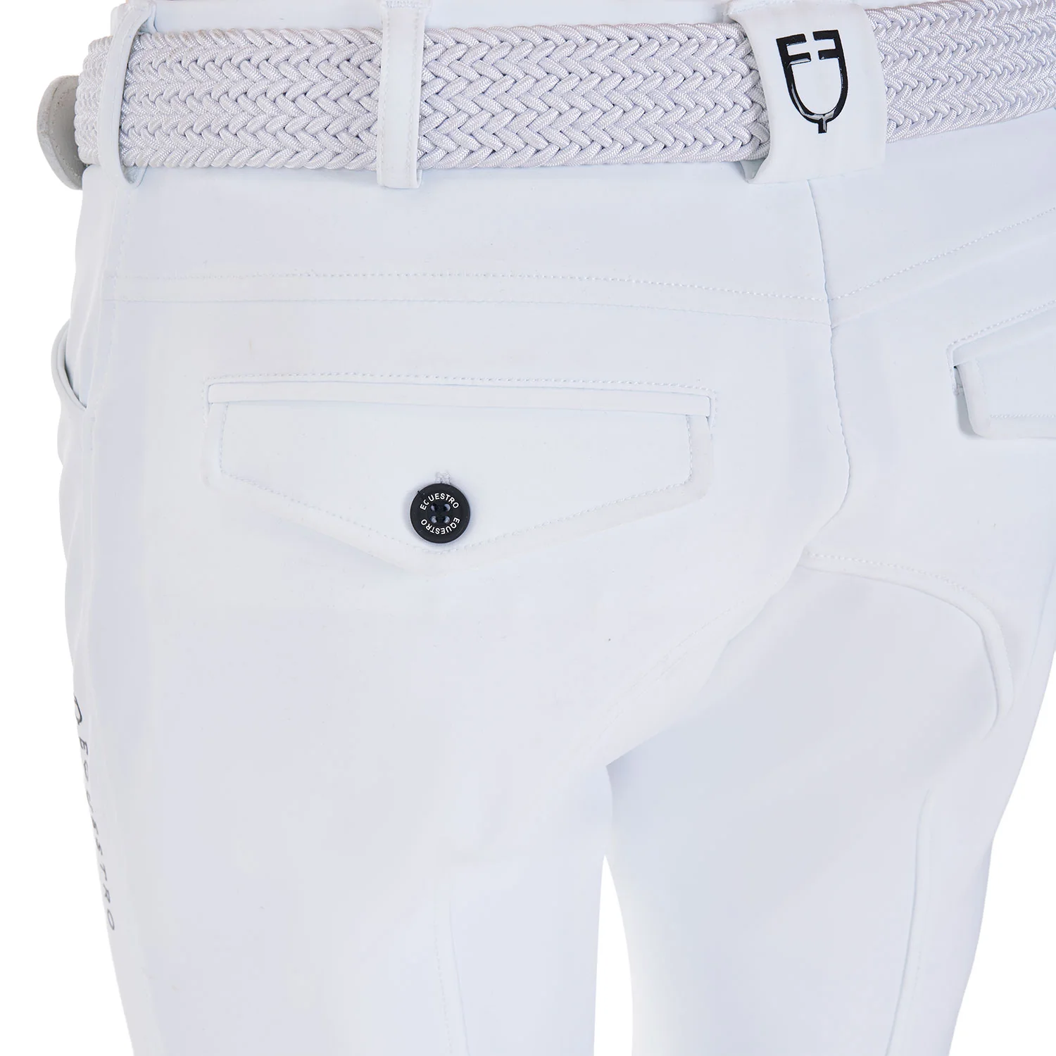 Equestro Men's Knee Grip Breeches Equestro X Fise - Image 18