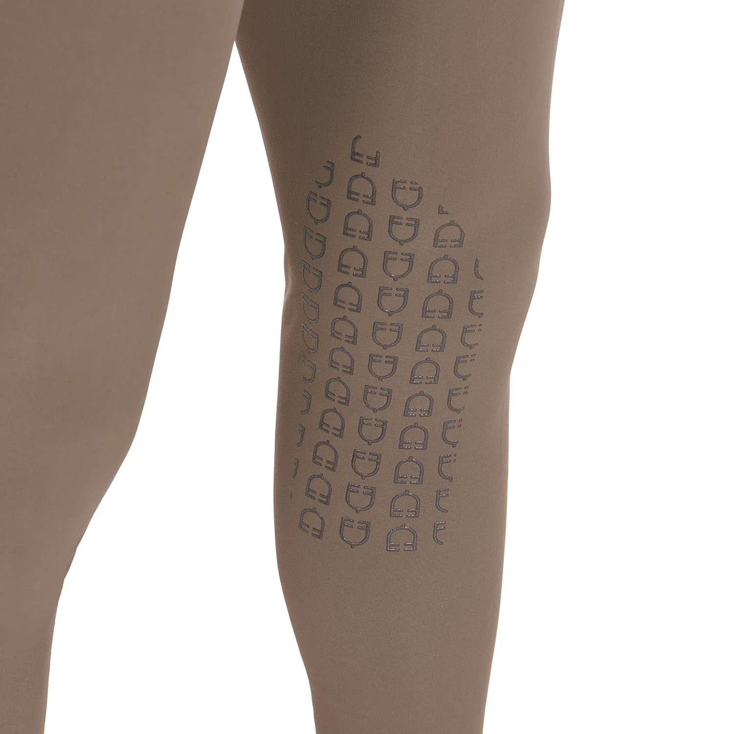 Equestro Men's Slim Fit Grip Breeches With Logo - Image 20