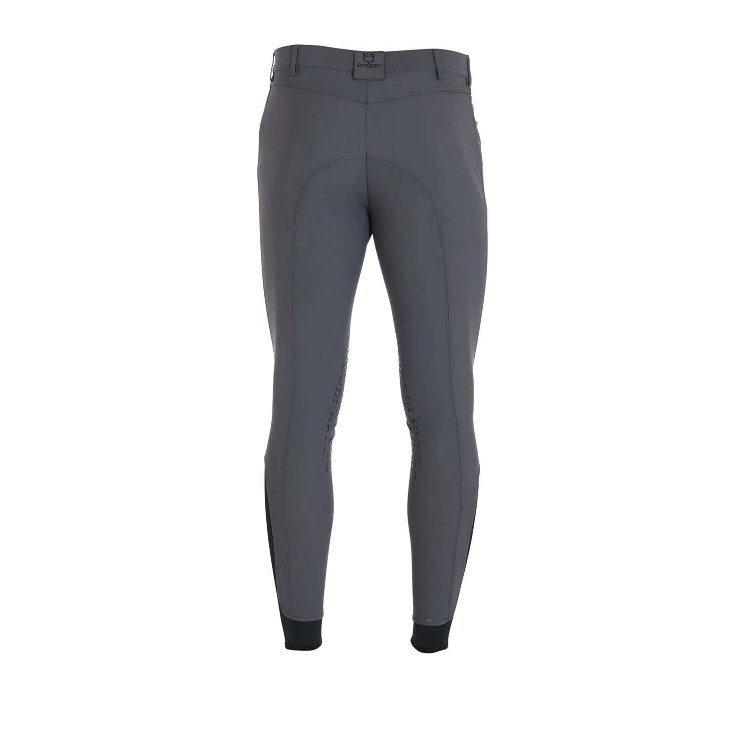 Equestro Men's Slim Fit Grip Breeches With Logo - Image 27