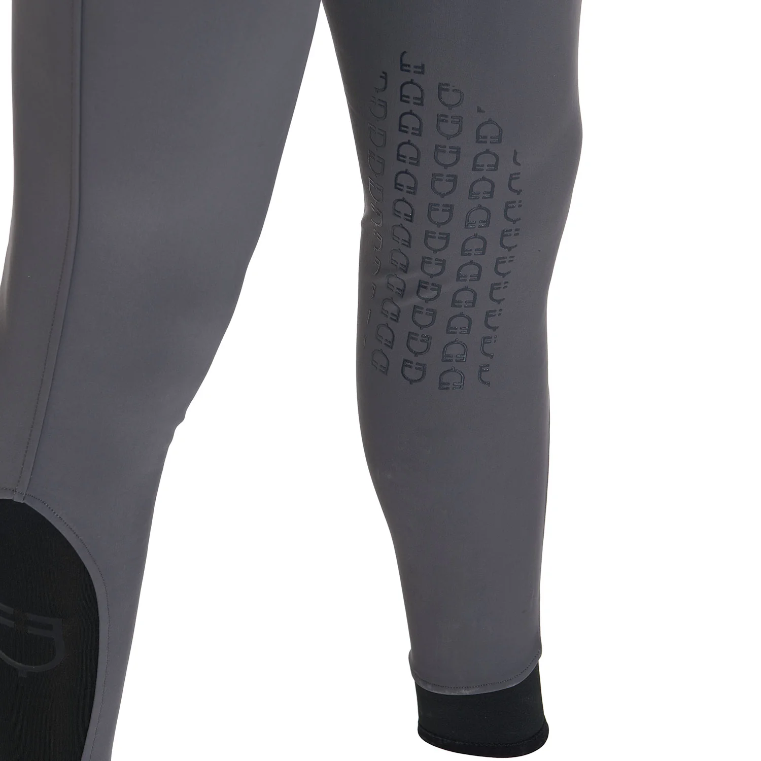Equestro Men's Slim Fit Grip Breeches With Logo - Image 29