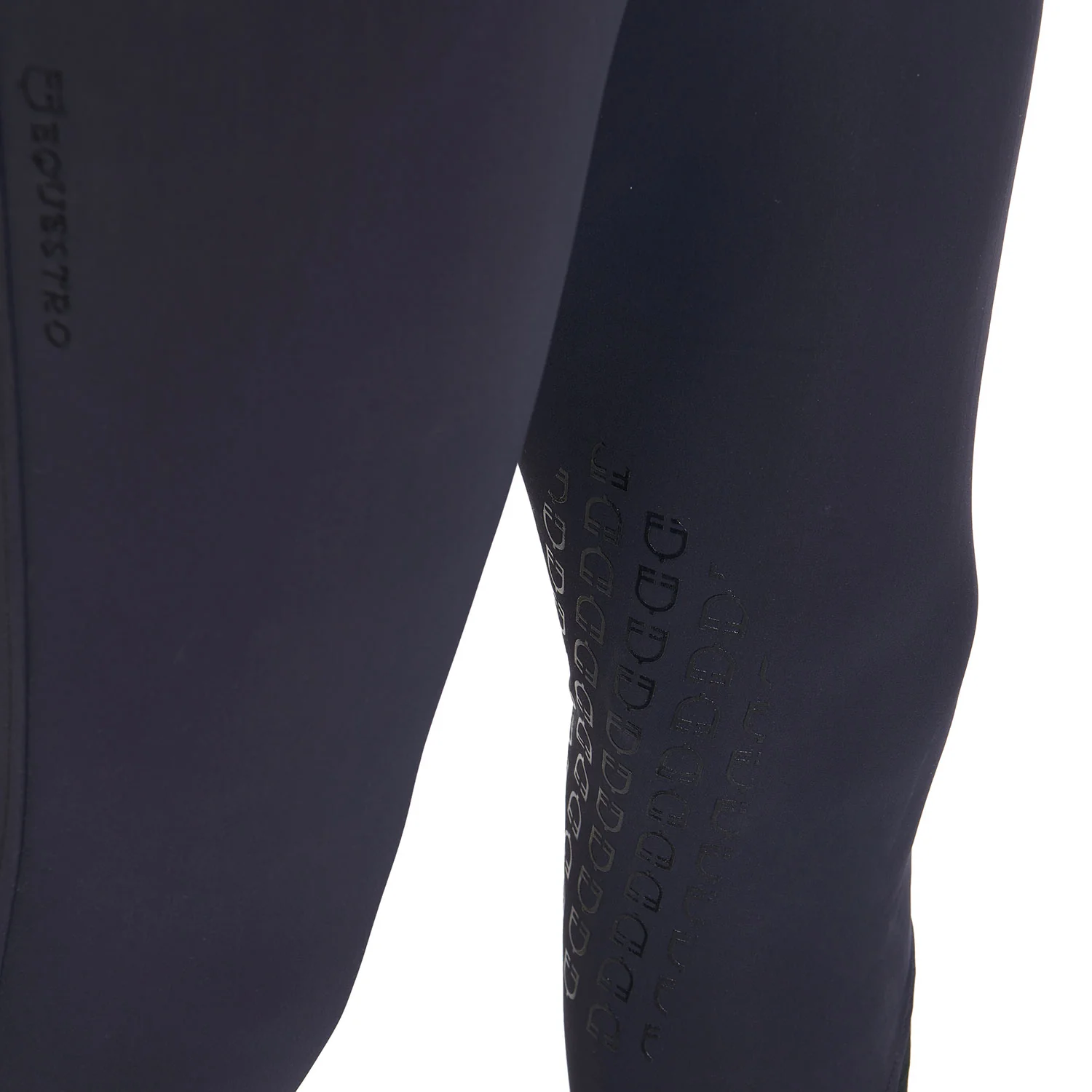 Equestro Men's Slim Fit Grip Breeches With Logo - Image 38