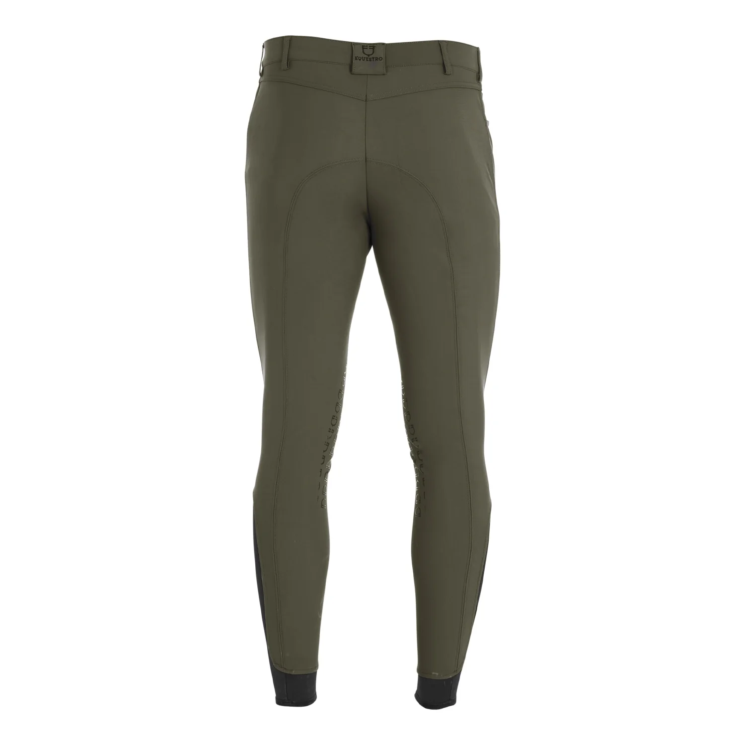 Equestro Men's Slim Fit Grip Breeches With Logo - Image 52