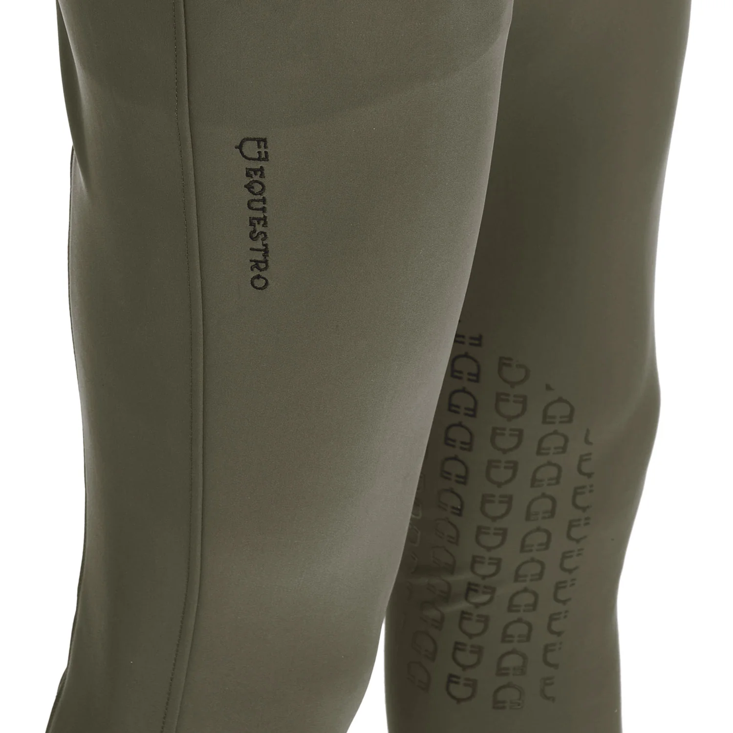 Equestro Men's Slim Fit Grip Breeches With Logo - Image 53