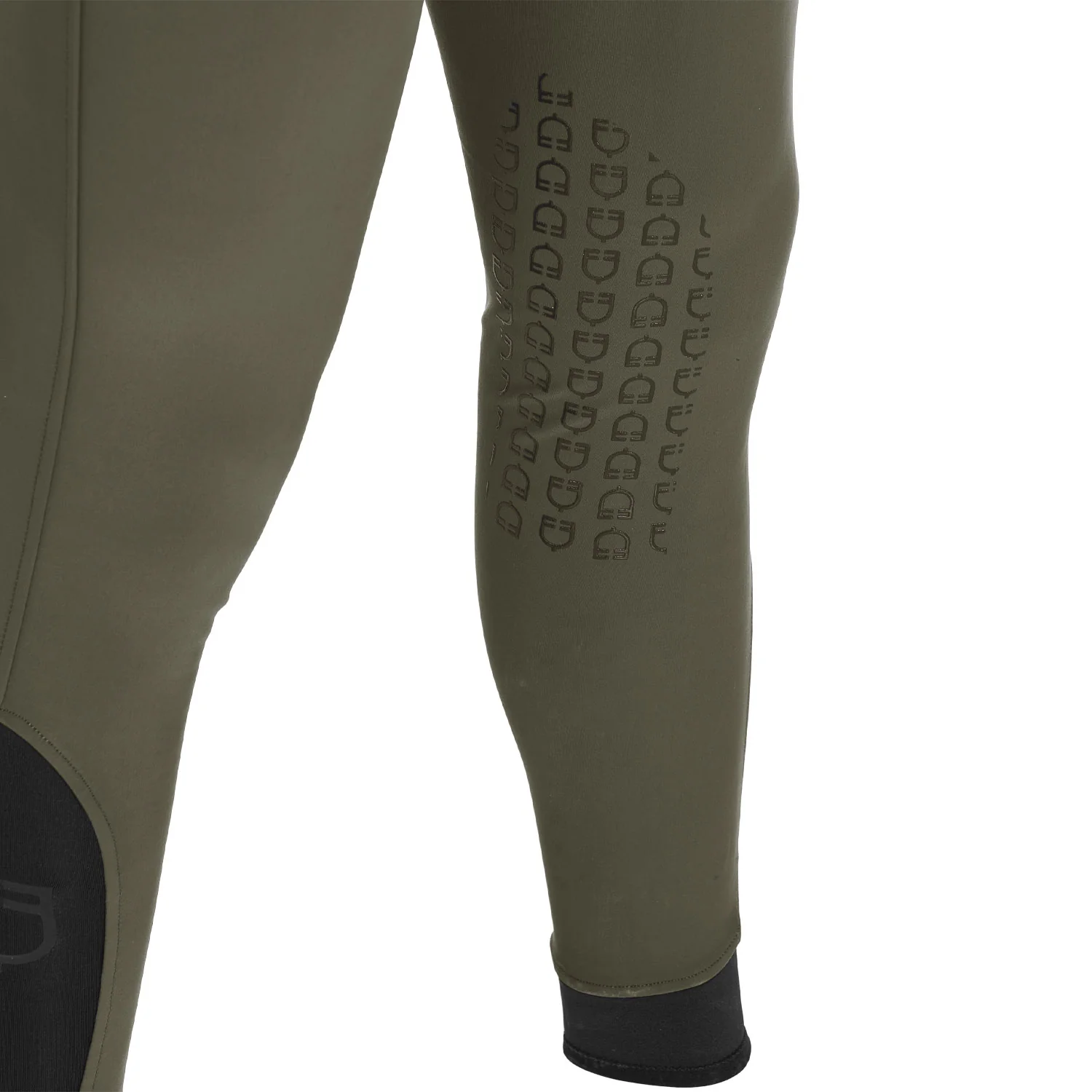 Equestro Men's Slim Fit Grip Breeches With Logo - Image 54