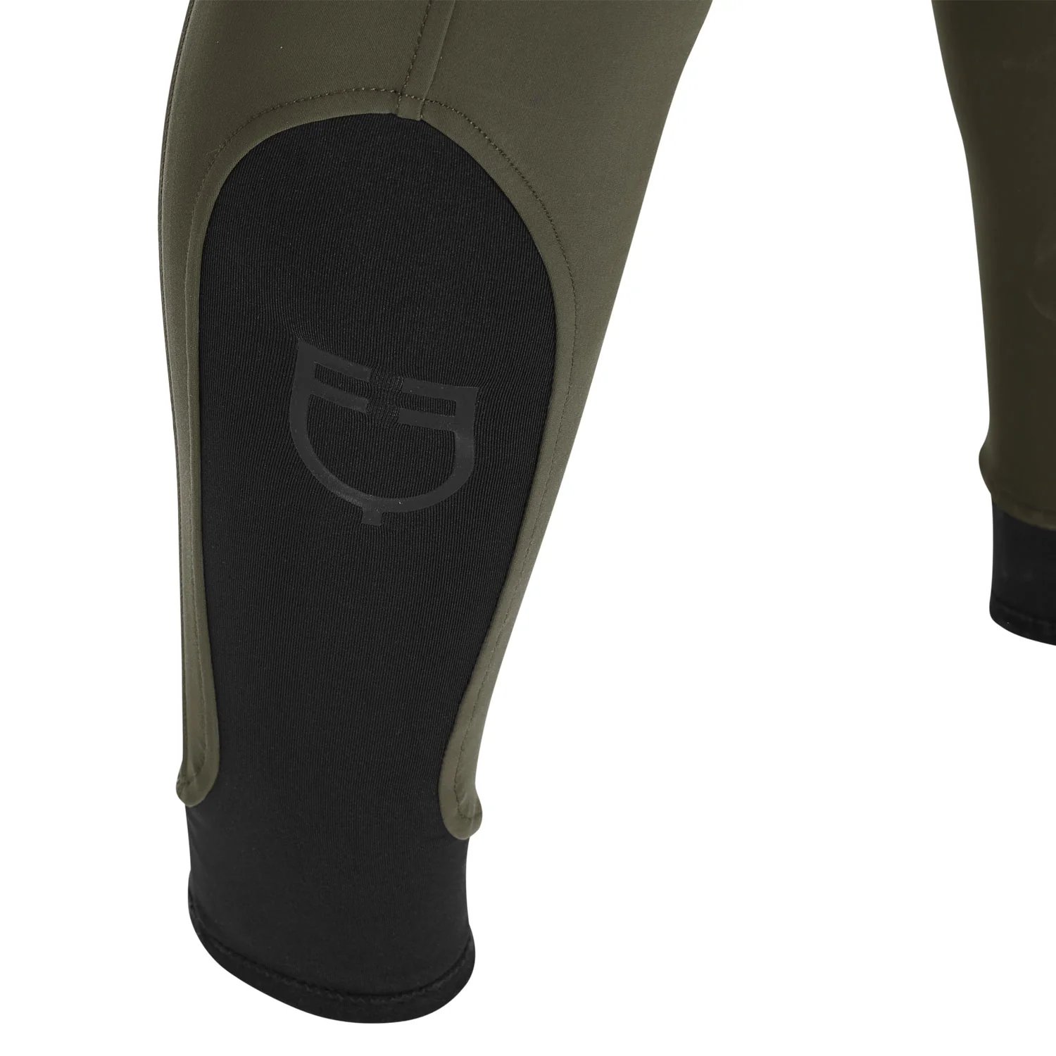 Equestro Men's Slim Fit Grip Breeches With Logo - Image 55