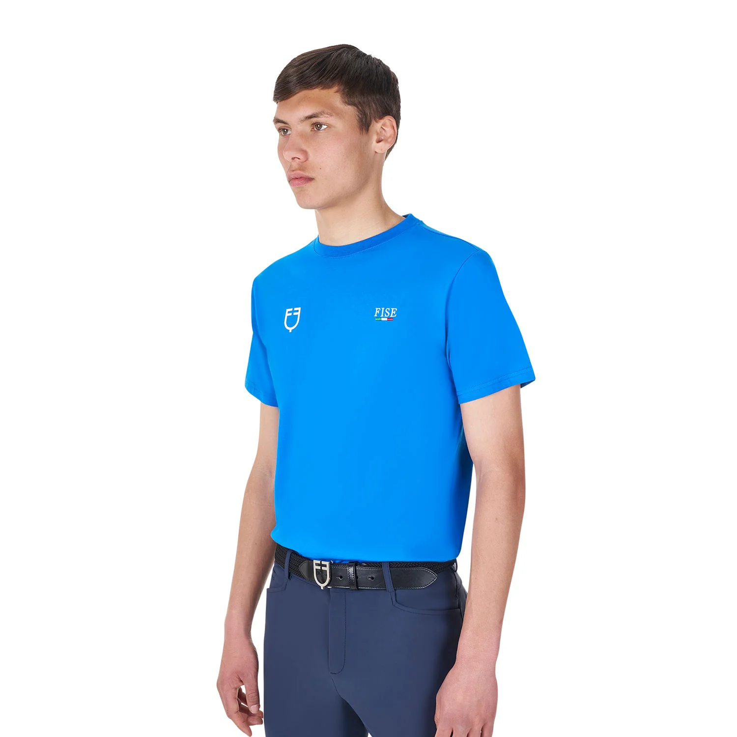 Equestro Men's Slim Fit T-Shirt Equestro X Fise - Image 10